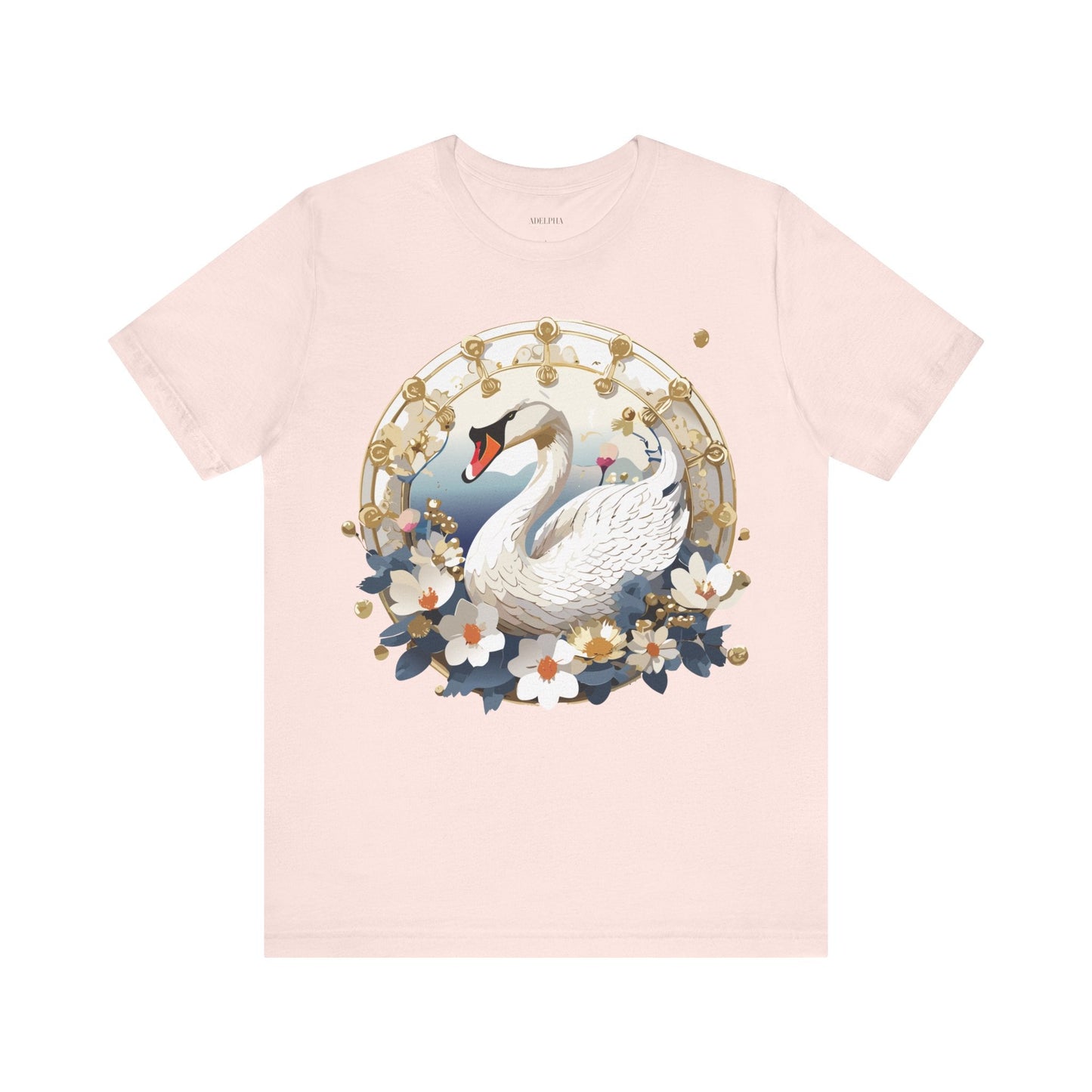 Adelpha Medallion Graphic Tee Unisex Jersey Short Sleeve Art Design Shirt Premium Comfort