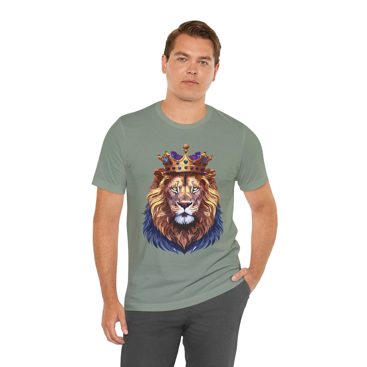 Unisex Animal Graphic Tee Shirt Art Design Wild Animals Shirt Gildan Softstyle Cotton