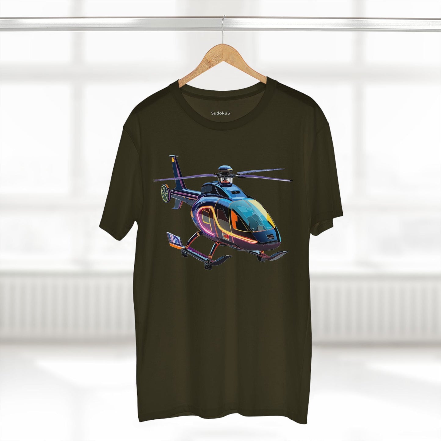 Chopper Graphic Unisex 100 Cotton Staple Tee 16