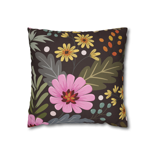 Floral Pillow Case