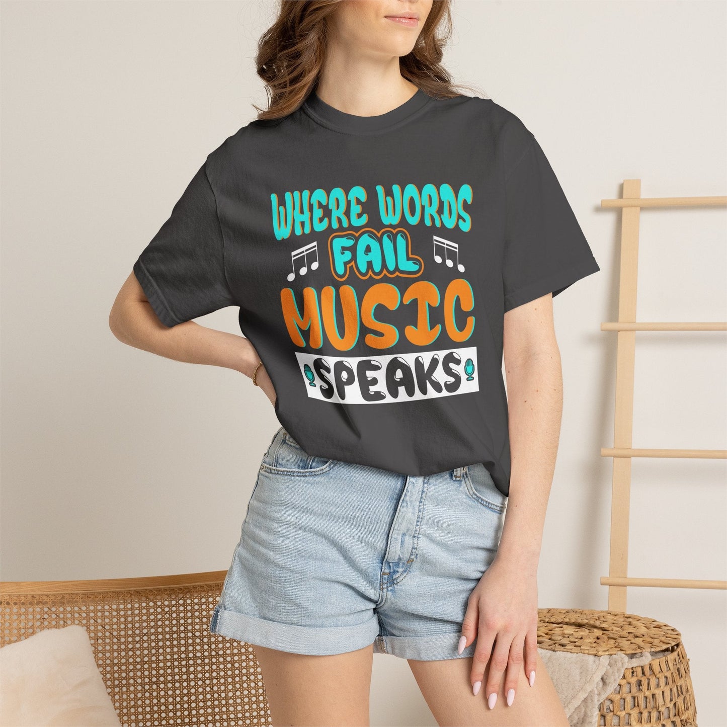 Music Graphic Design Unisex Cotton T-shirt 084