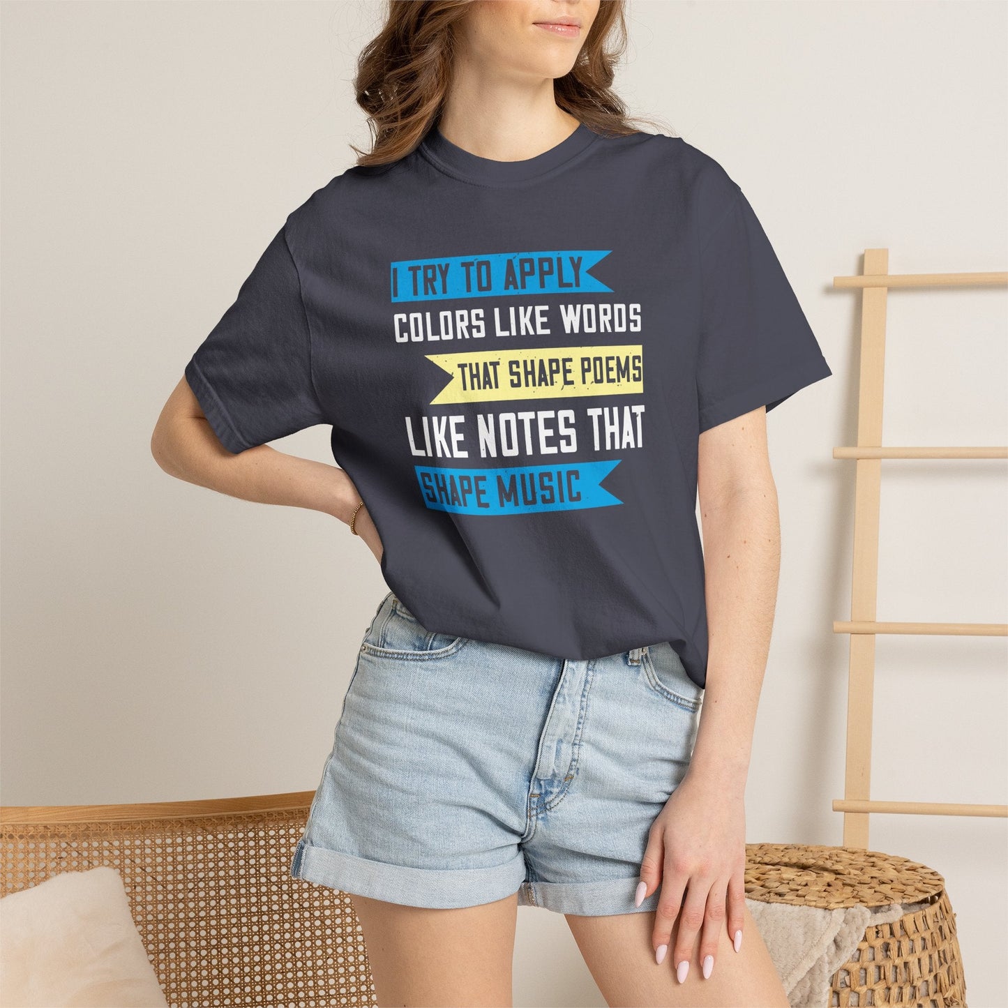 Music Graphic Design Unisex Cotton T-shirt m