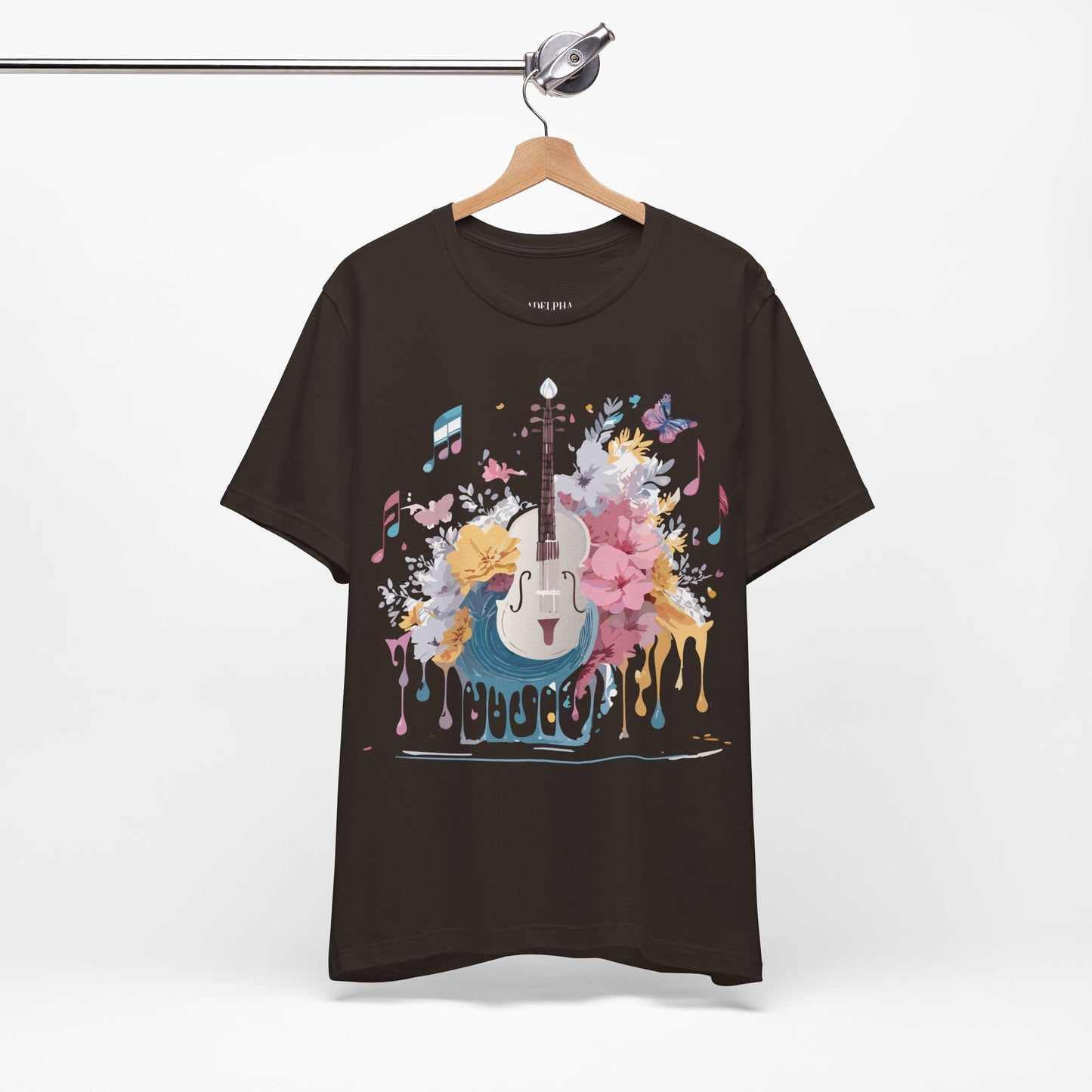 Adelpha Graphic T Shirt Unisex Short Sleeve Jersey Tee With Vintage Inspired Artwork
