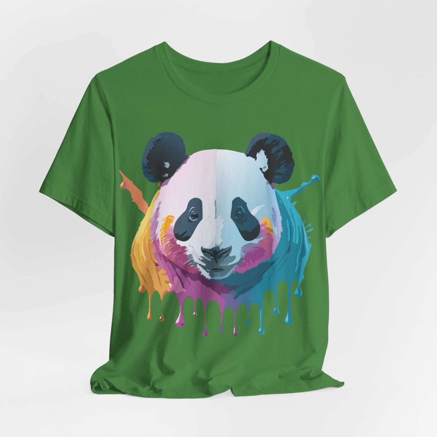 Adelpha Panda Graphic Tee Unisex Vintage Inspired Art Design Short Sleeve Shirt Edition