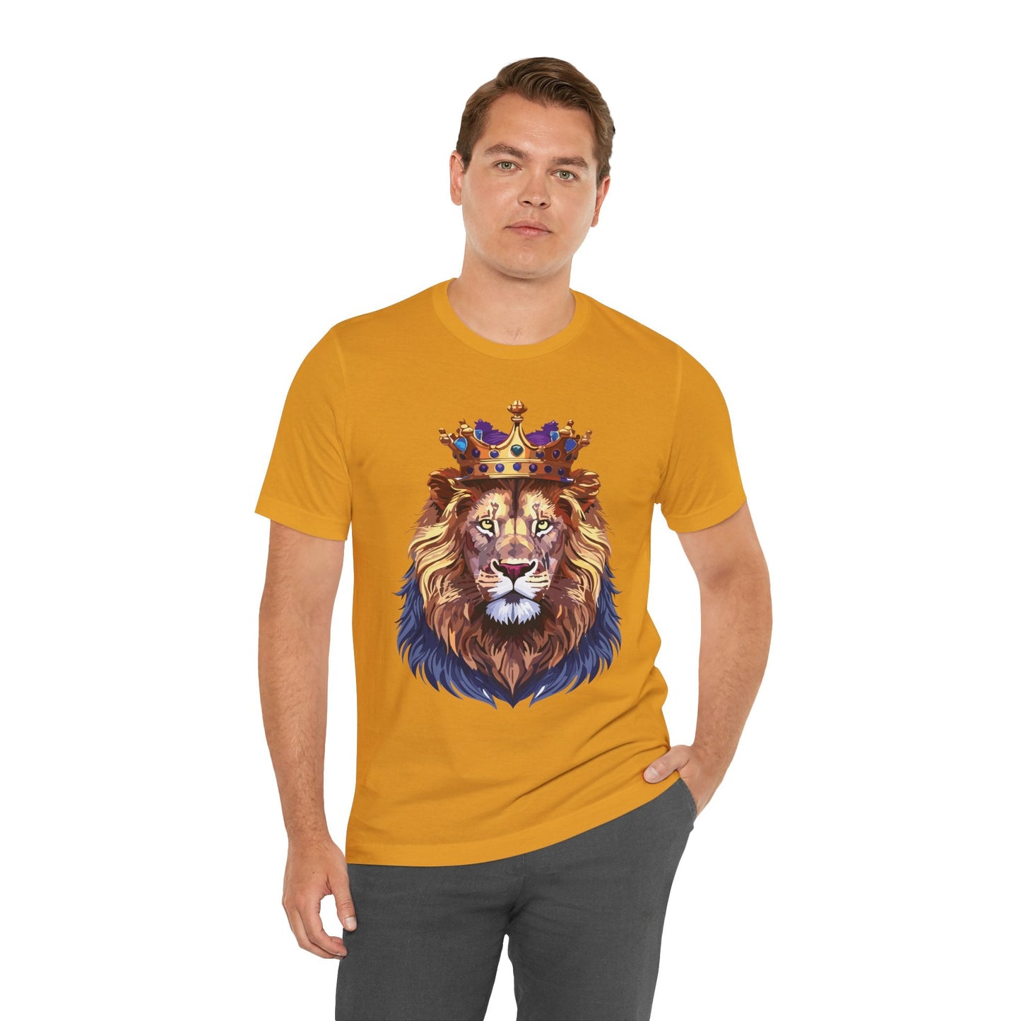 Unisex Animal Graphic Tee Shirt Art Design Wild Animals Shirt Gildan Softstyle Cotton