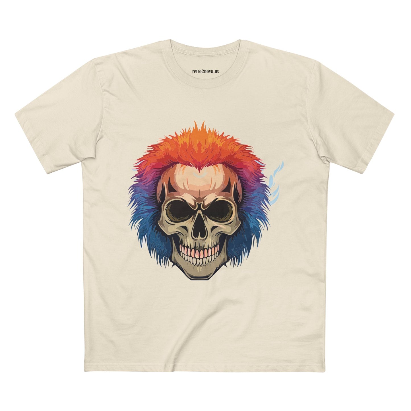 Skull And Skeleton Shirt Unisex Premium Cotton Tee With Original Art Design By Retro2Nova