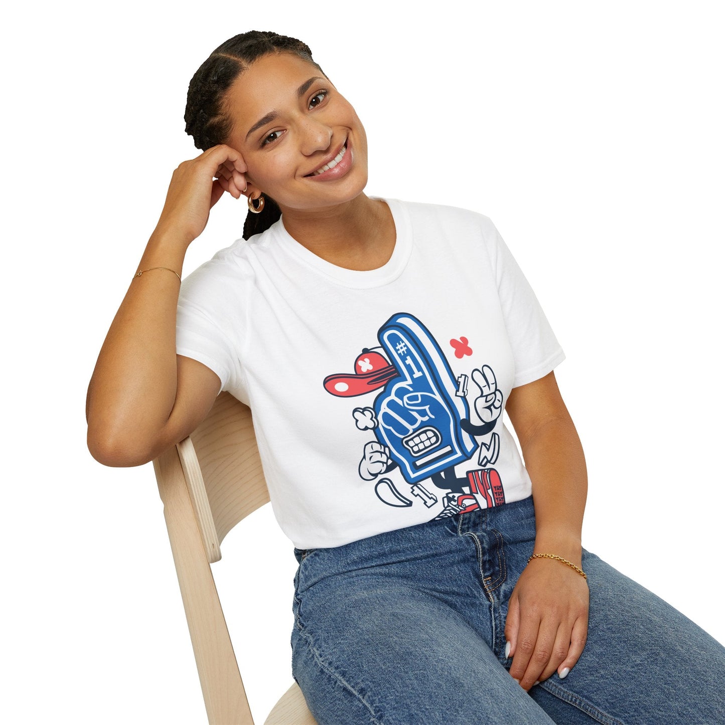 Cartoon T Shirt Animation Tee Unisex Funny Tee Gildan Softstyle 64000 100 Percent Ring Spun Cotton