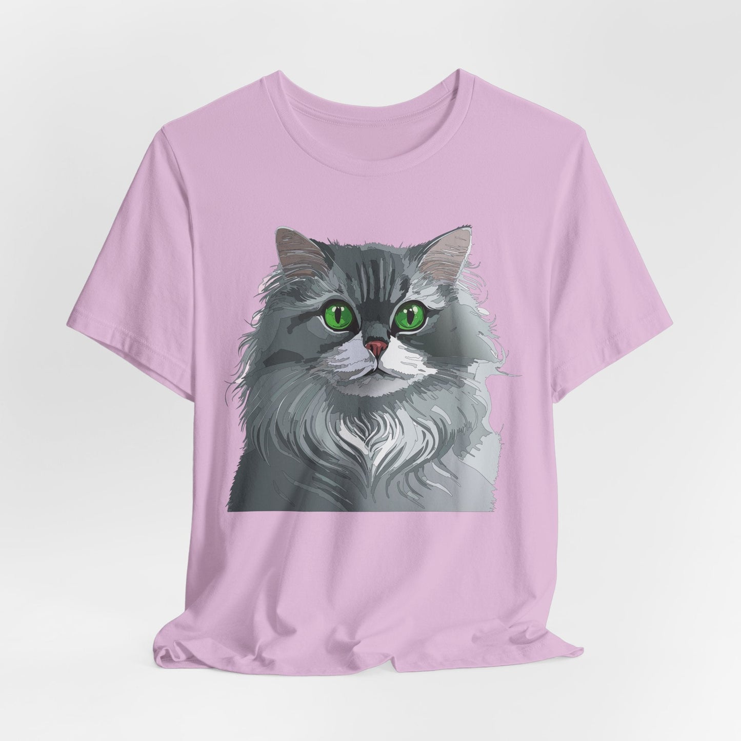 Unisex Animal Shirt With Art Design Animals Tee Short Sleeve Jersey Style Wild Animals Shirt