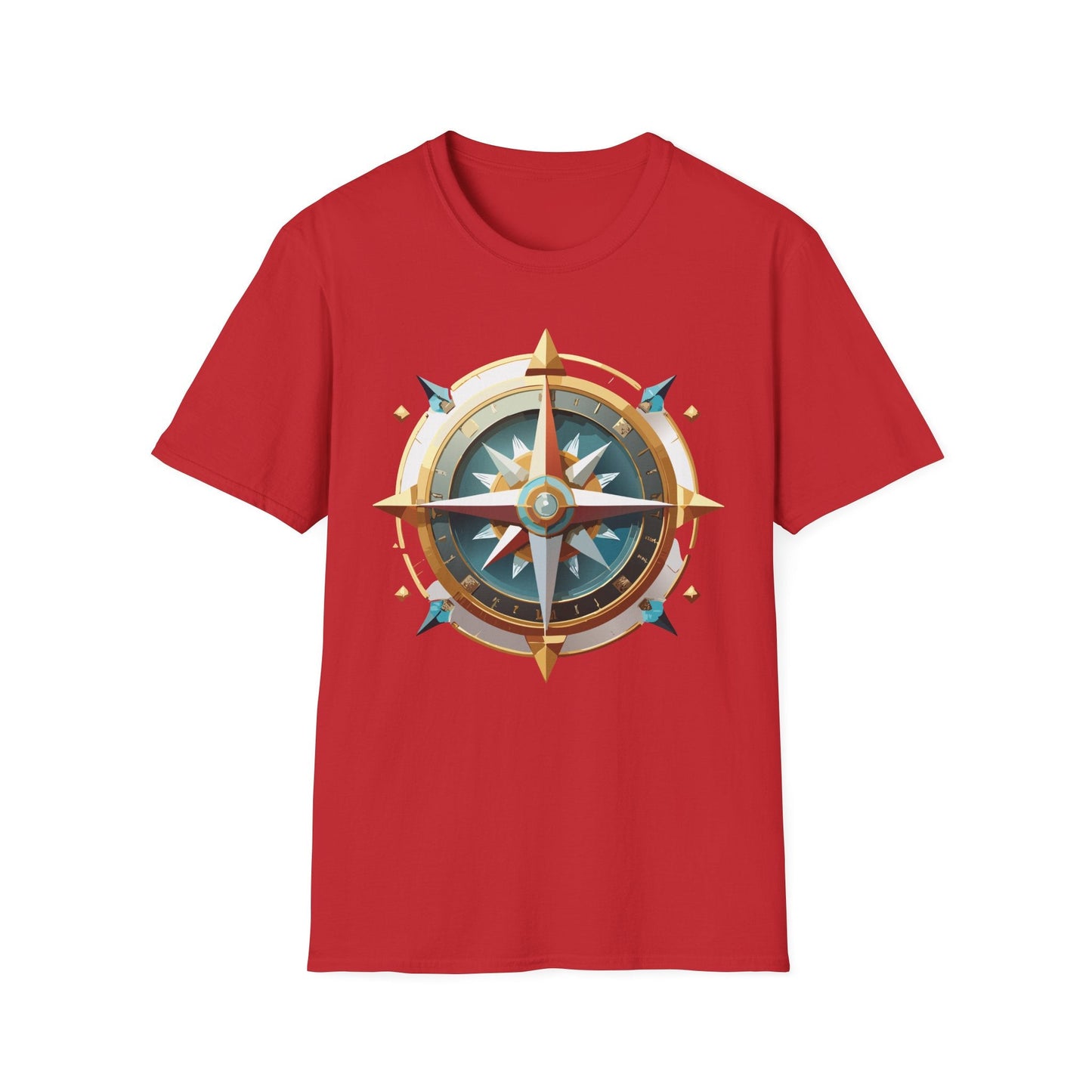 Compass Navigator Graphic Tee Unisex 100 Cotton 24