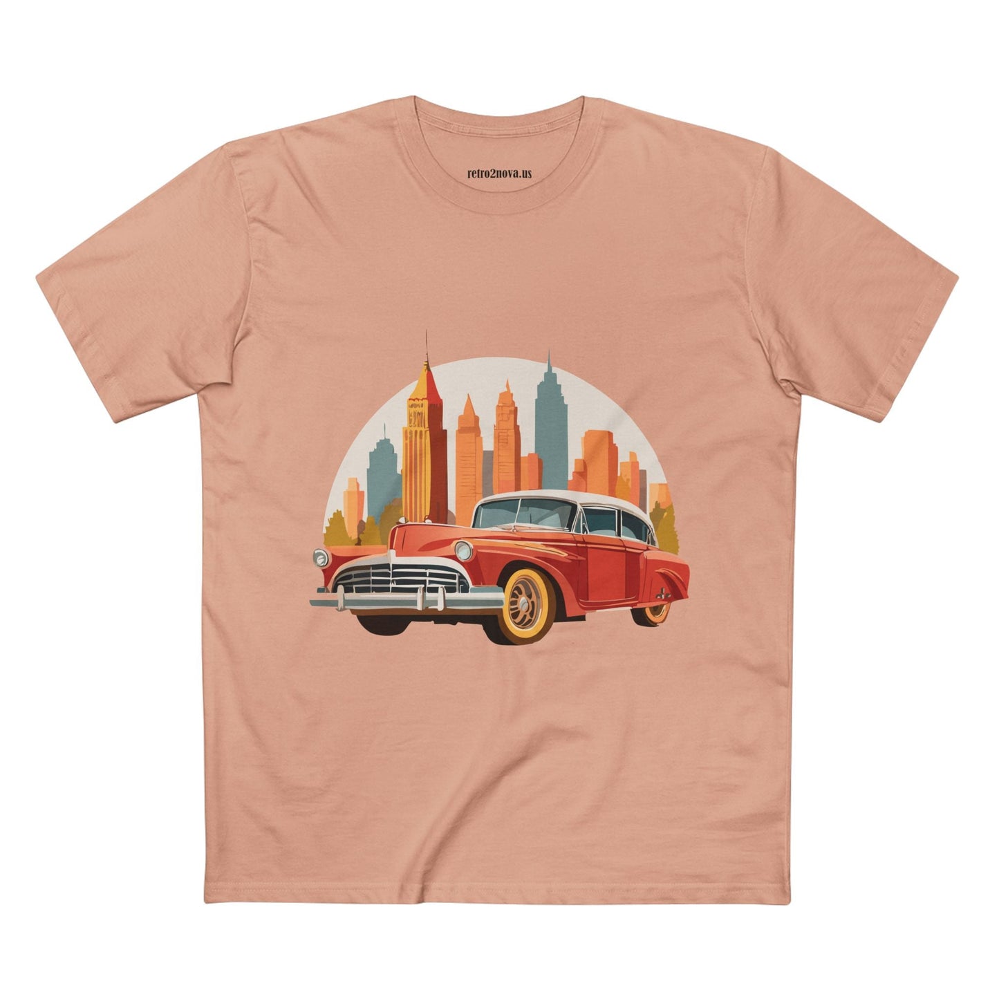 Retro Car Shirts Vintage Car Shirt RC2 Unisex Premium Cotton Tee With Original Art