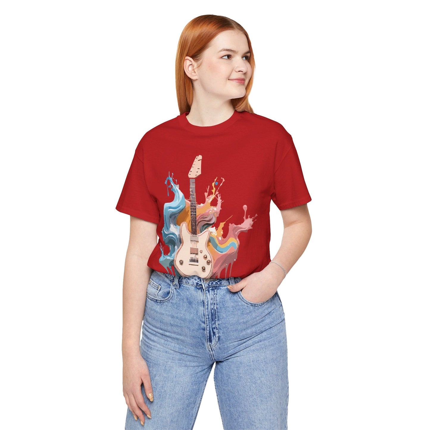 Adelpha Music Graphic T Shirt Unisex Short Sleeve Vintage Inspired Art Tee For Everyday Casual Wear