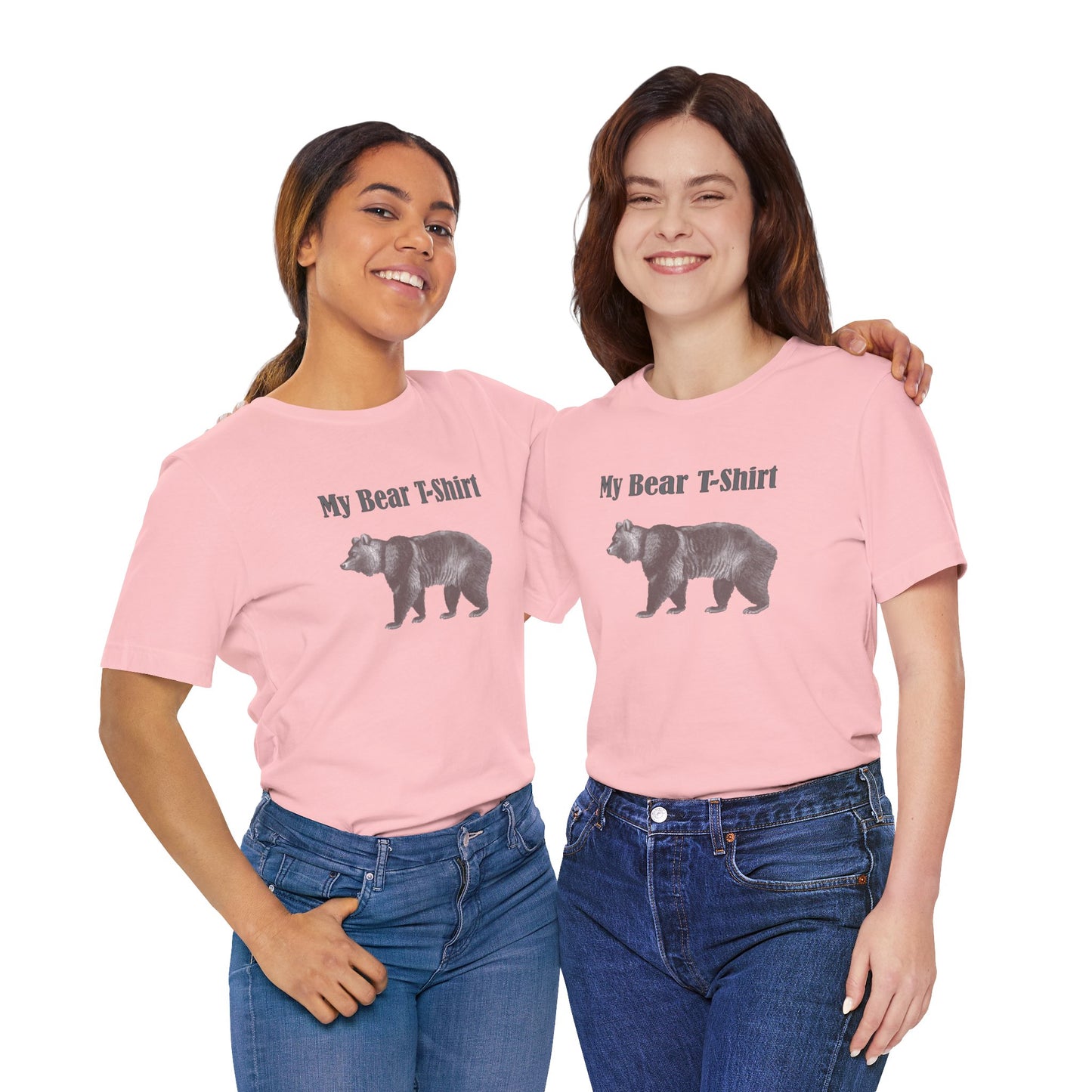 Camiseta unisex de algodón con estampado de animales