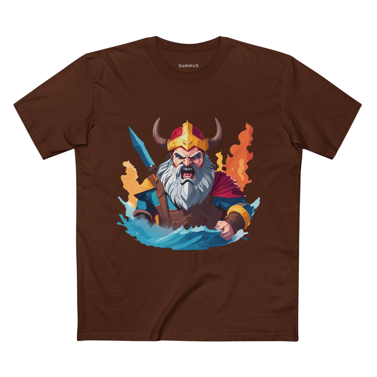 Viking Graphic Unisex 100 Cotton Staple Tee 23