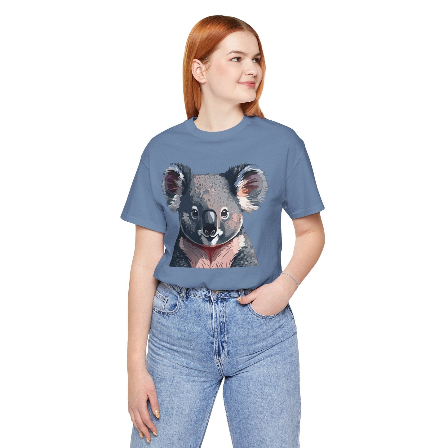 Unisex Animal Shirt Graphic Tee With Wildlife Art Design Animal Print Short Sleeve Casual Wear