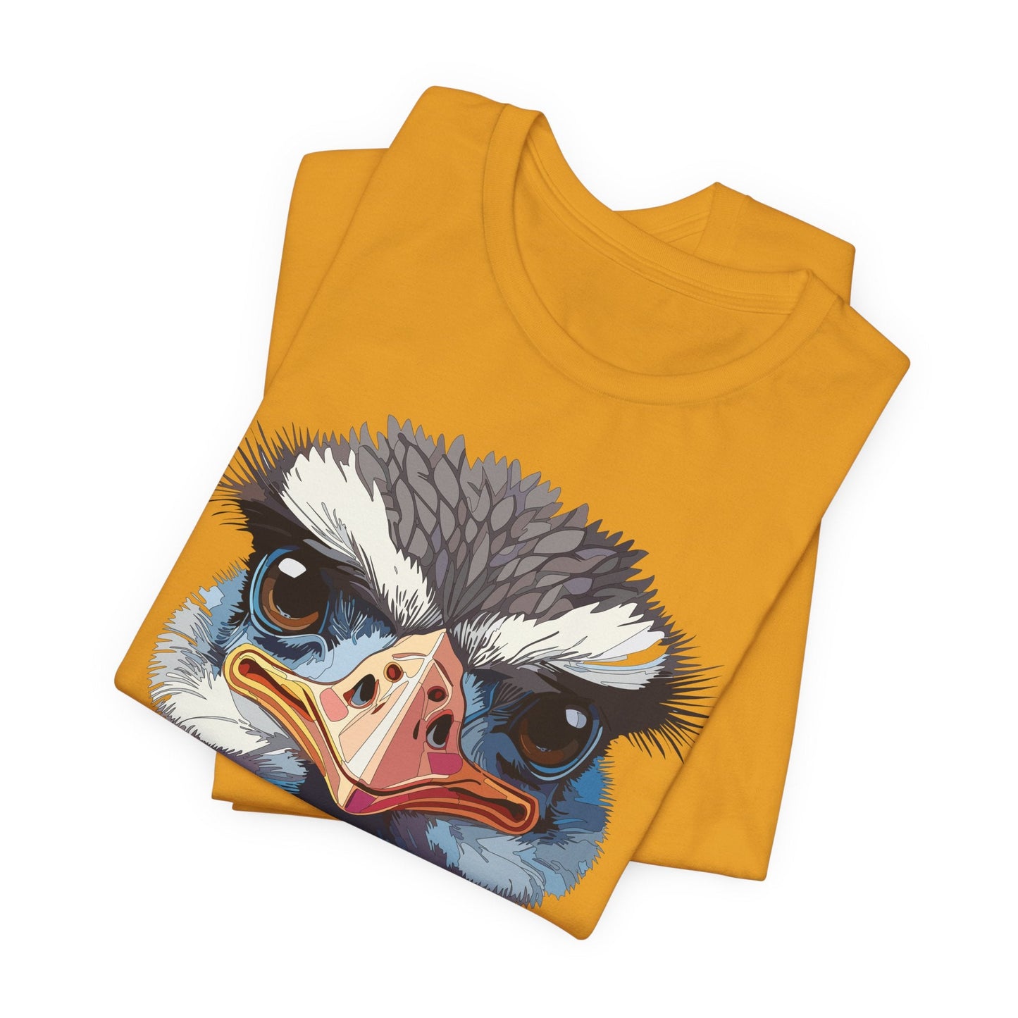 Unisex Animal Tee Shirt With Wildlife Art Design For Men And Women Gildan Softstyle 64000