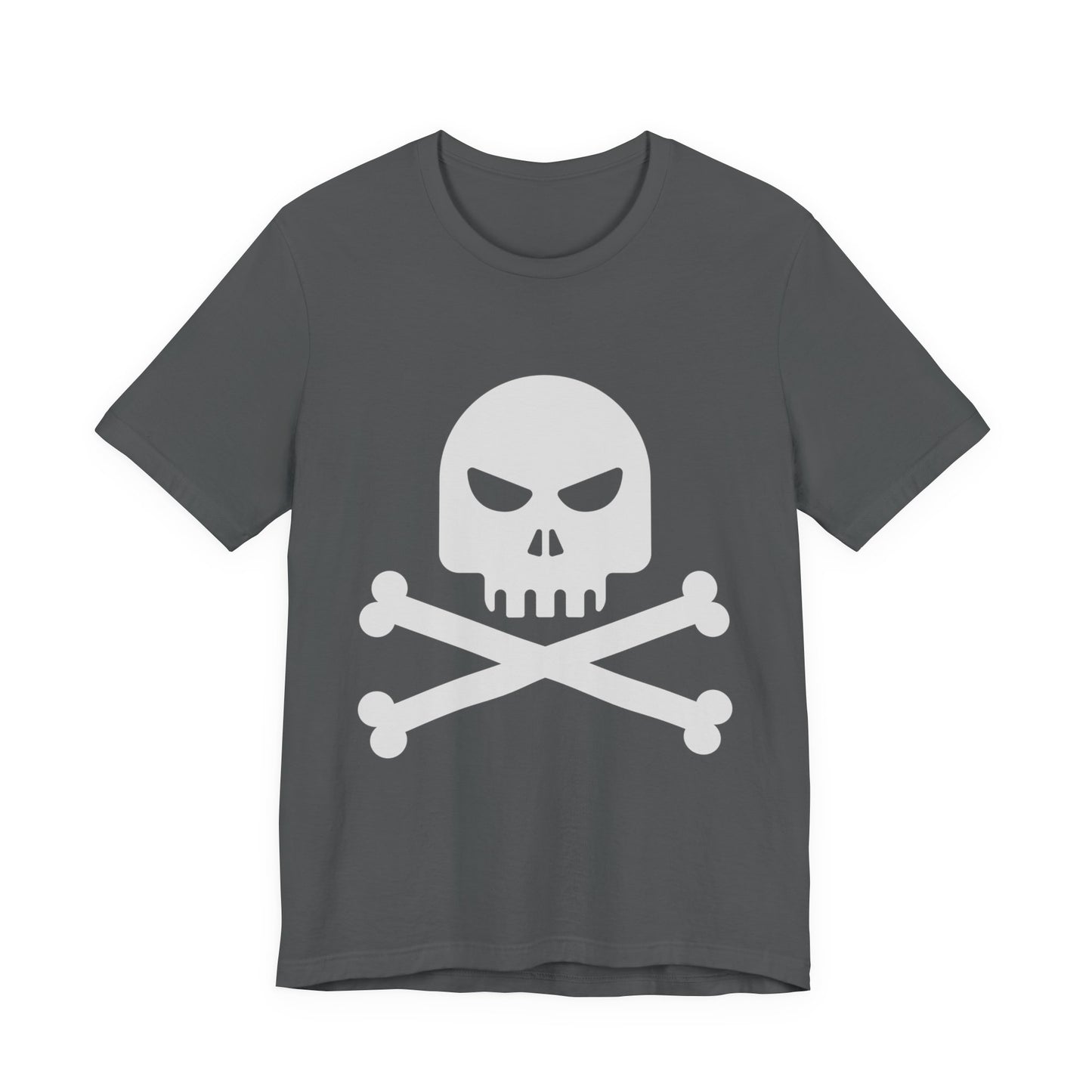 Camiseta unisex de algodón con calavera
