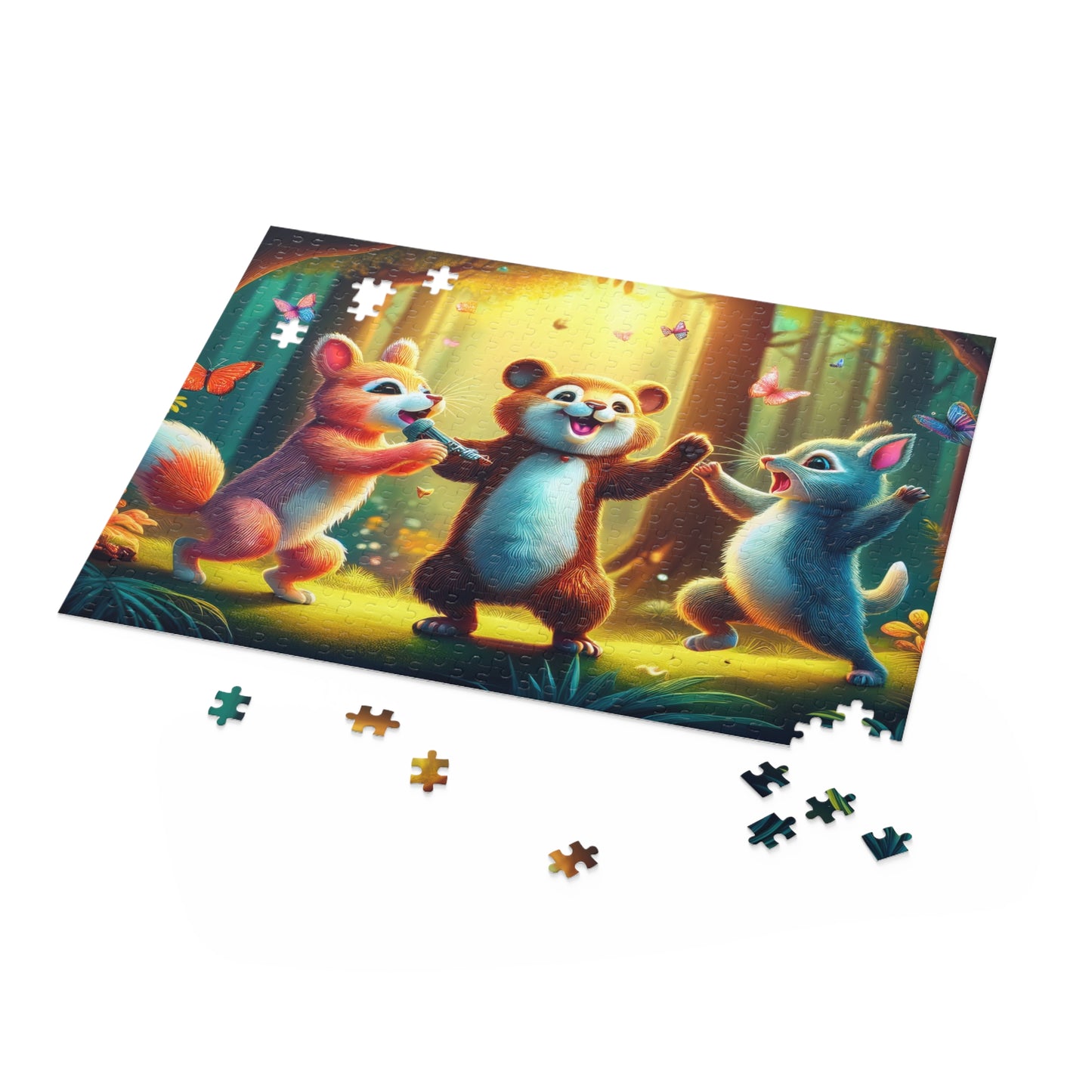 Funny Animals Puzzle 500-Chipboard Pieces in Box | Kids Puzzles Size: 16" x 20",  Ages 9+ and Family pn31