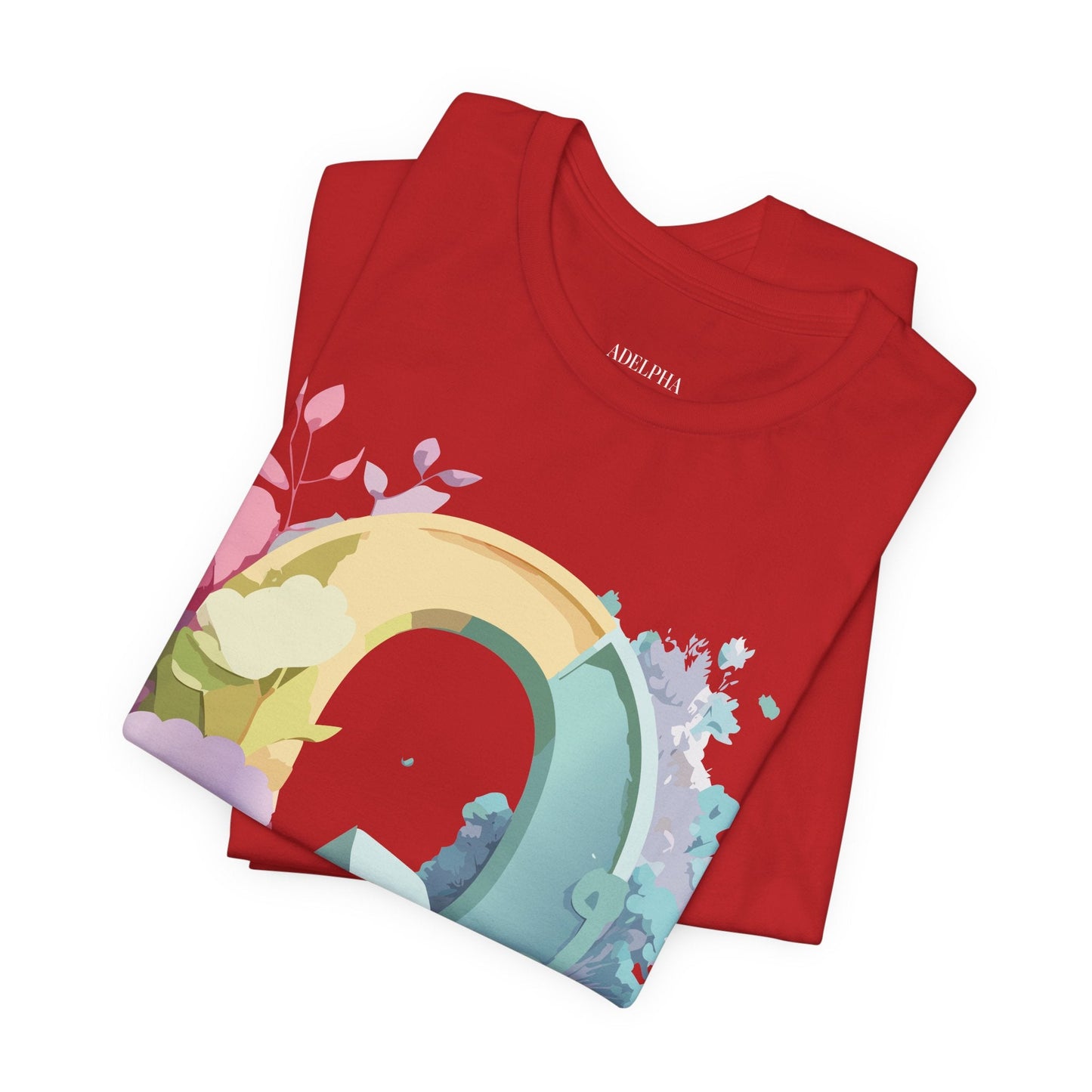Letter Q Graphic Tee Unisex Short Sleeve Vintage Inspired Art Adelpha Tee Premium Cotton Comfort
