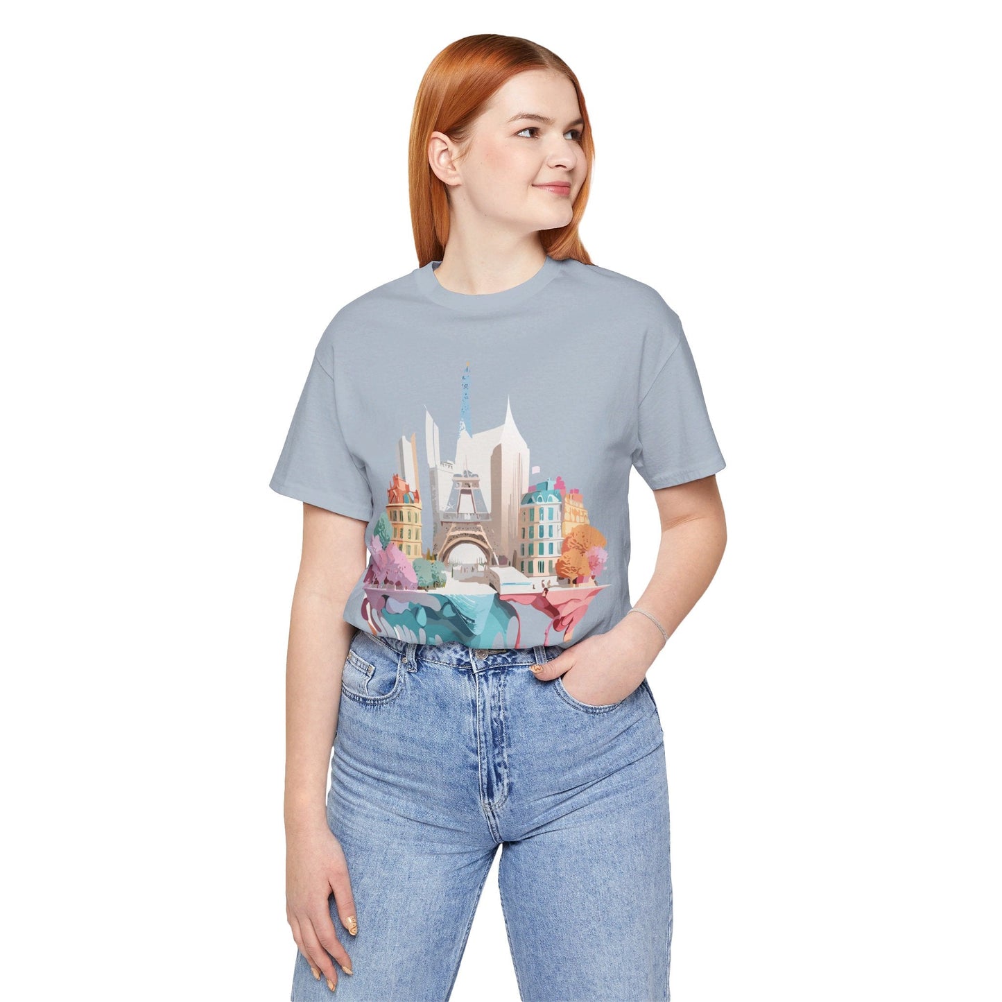 Adelpha Paris Graphic Tee Unisex Jersey Short Sleeve Vintage Inspired Artwork Collection