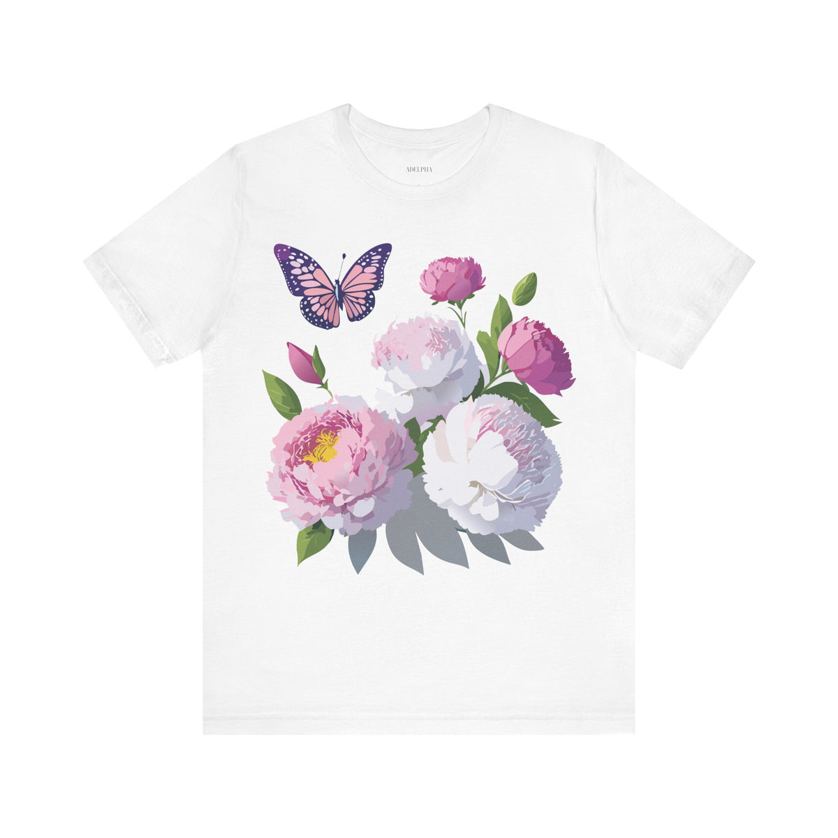Floral Graphic Tee Shirt - Bella+Canvas Unisex 100 Cotton 39