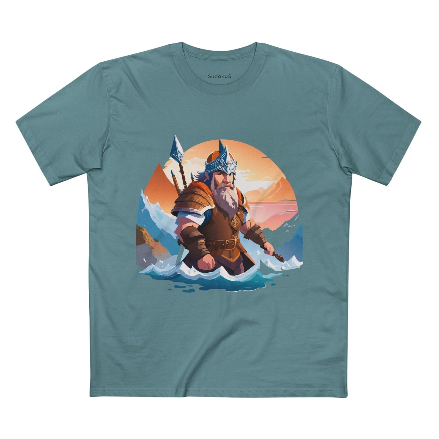Viking Graphic Unisex 100 Cotton Staple Tee 26