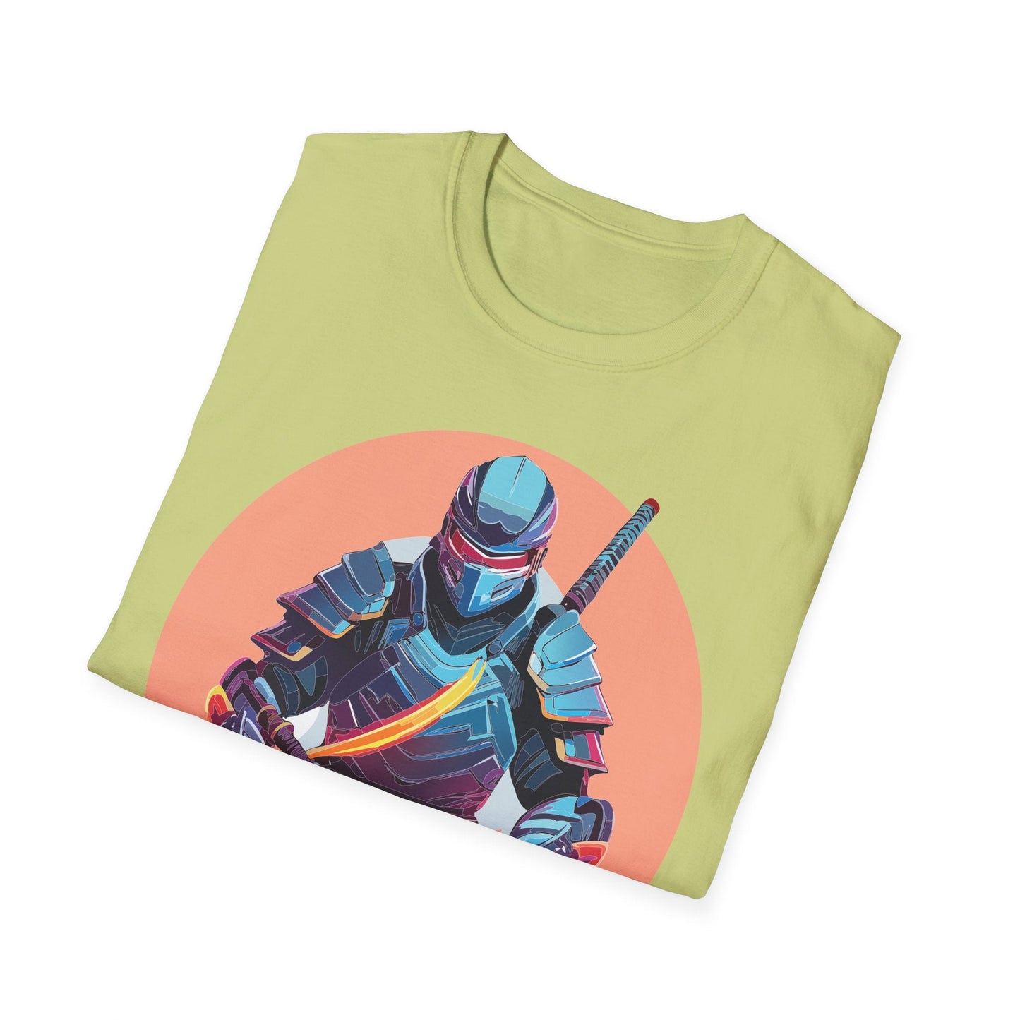 Samurai Shirt Unisex T Shirt 100 Percent Ring Spun Cotton Softstyle Tee Gildan 64000
