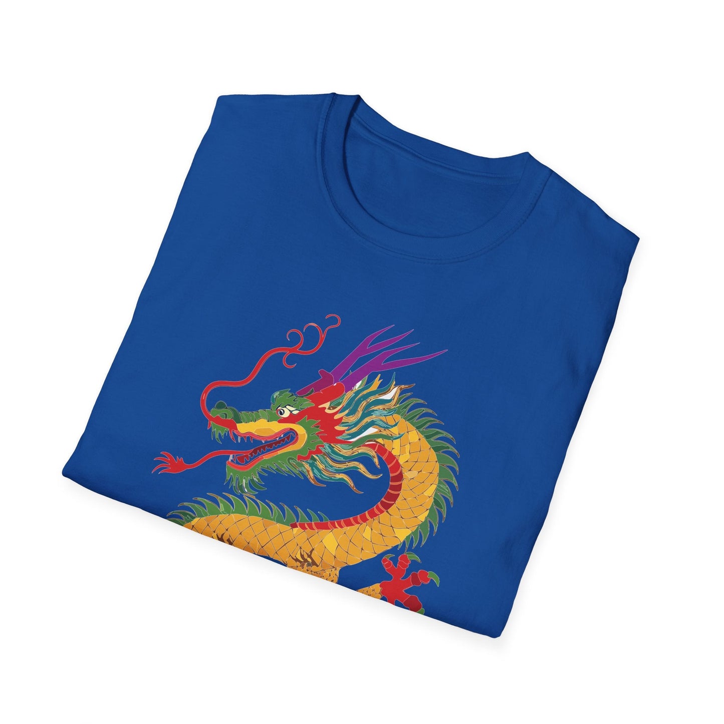 Dragon T Shirt Unisex Dragon Shirt Animal Design Softstyle Ring Spun Cotton Tee Comfort