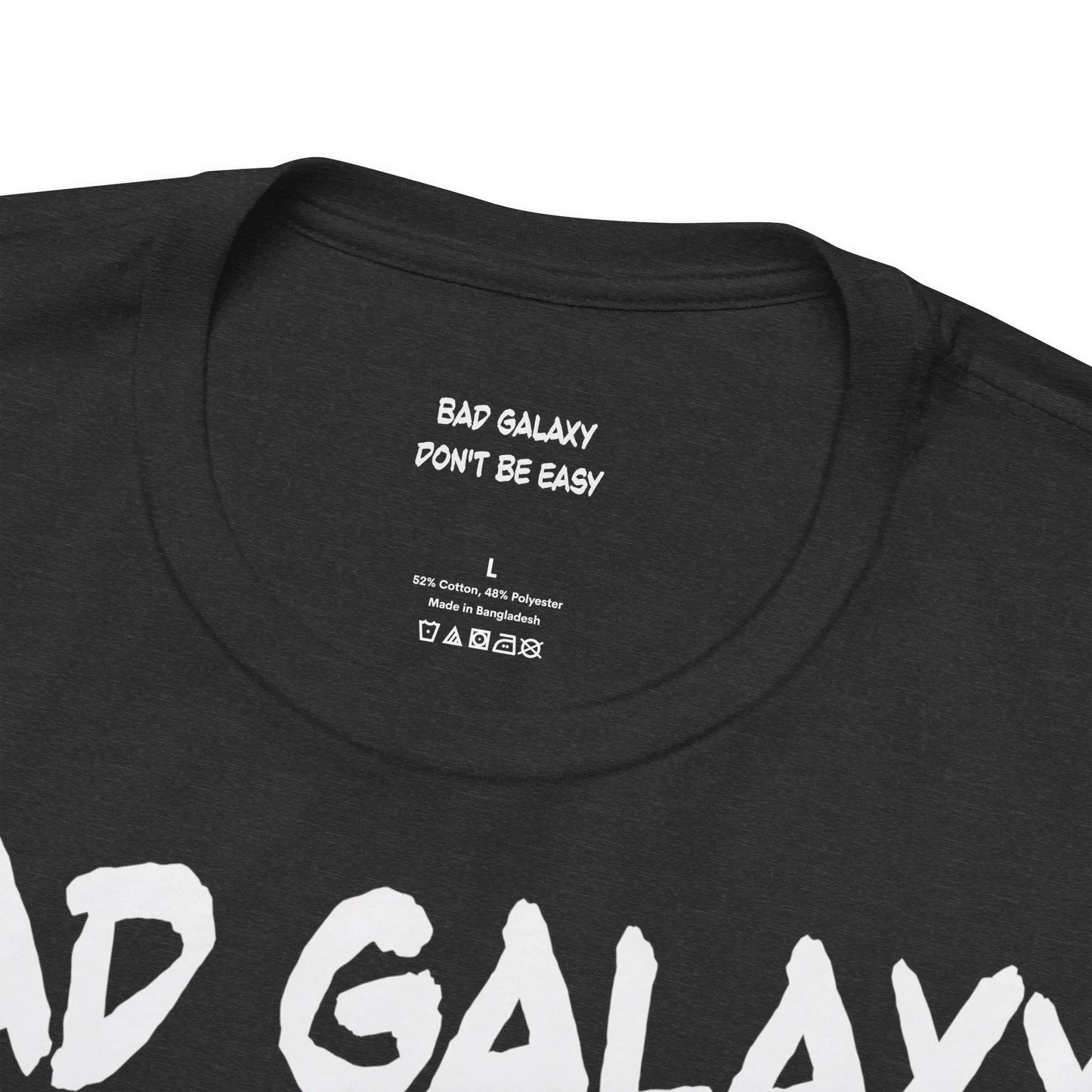 Funny Dog Tee Shirt From Bad Galaxy 100 Percent Cotton Made In USA Eco Friendly Inks