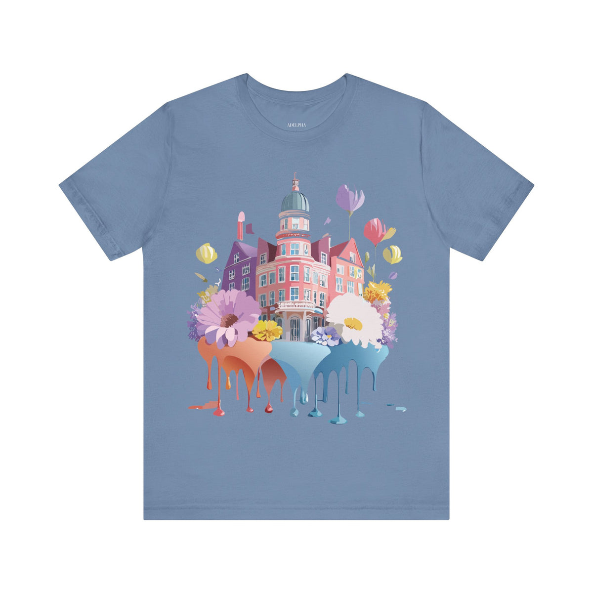 Unisex Cotton Bella+Canvas Tee with Amsterdam