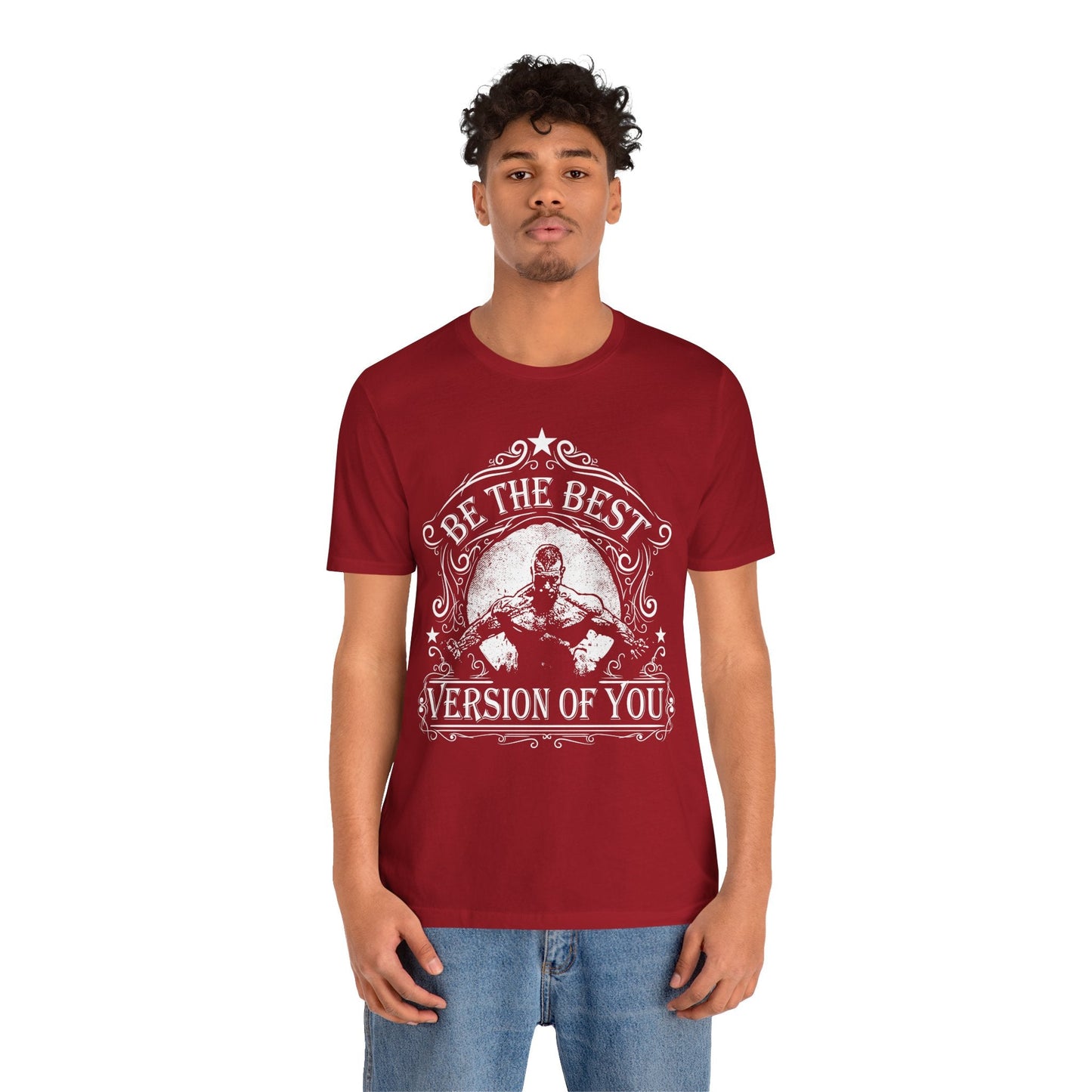 Be The Best Version Of You T-Shirt Motivational Fitness Tee