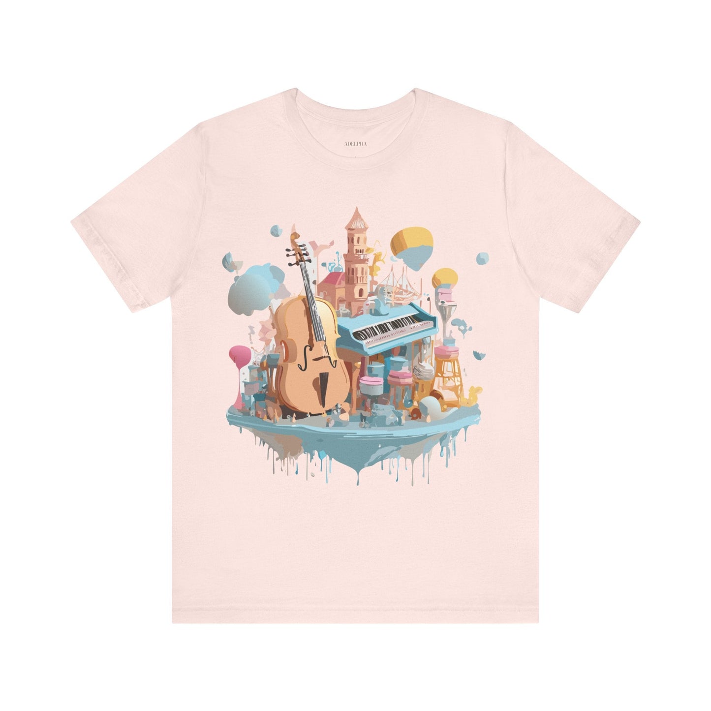 Adelpha Graphic Tee Unisex Short Sleeve Art Design Shirt Vintage Inspired Artwork Premium Quality