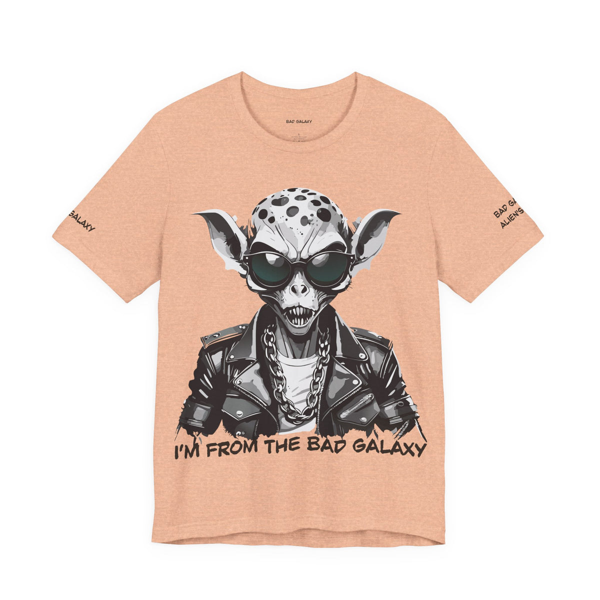Alien Graphic Unisex Cotton Bella+Canvas Tee with Art Design b61