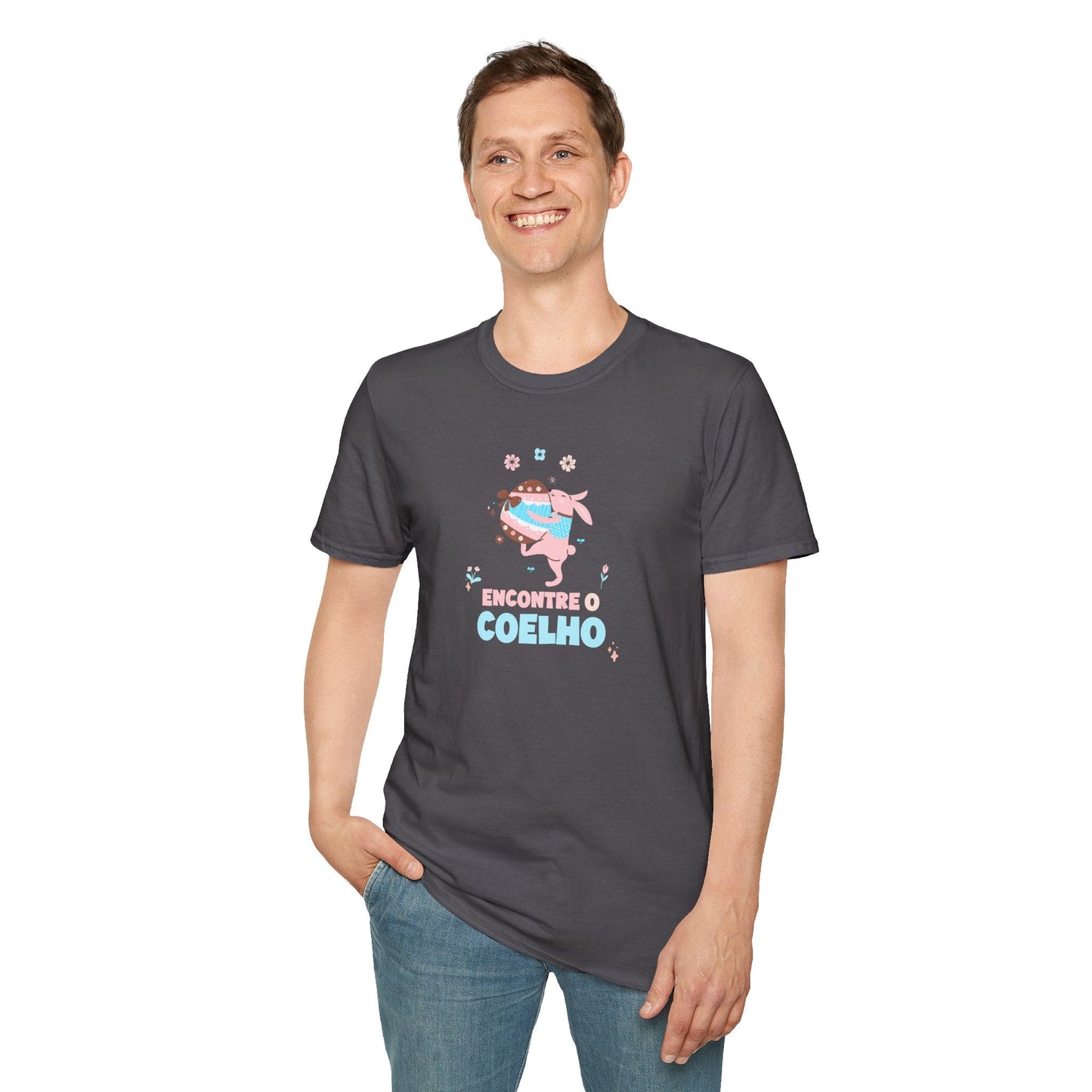 Easter Bunny T Shirt Unisex Easter Design Tee Shirt With Signature Prints Gildan Softstyle 64000