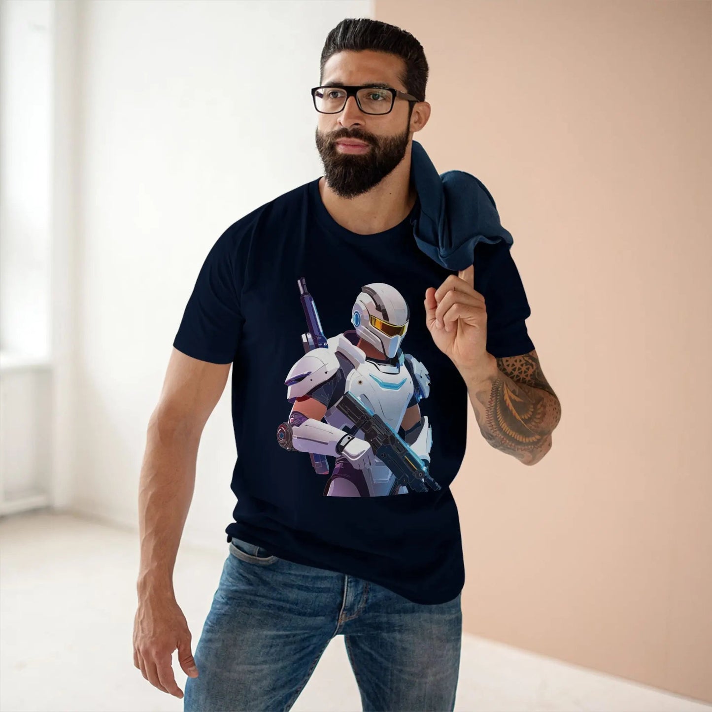 Robocop Graphic Unisex 100 Cotton Staple Tee