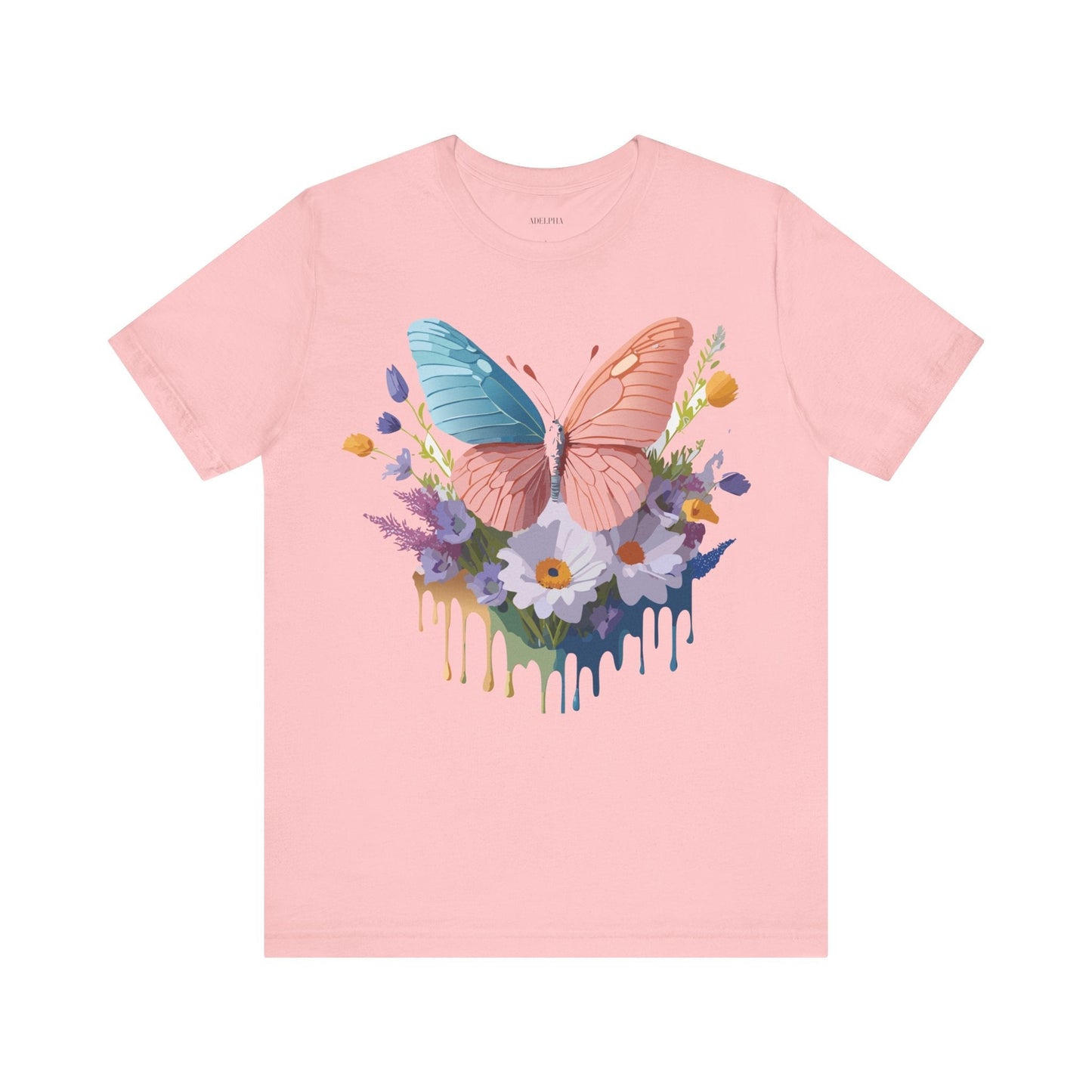Butterfly Graphic Tee Unisex Art Design Shirt With Vintage Adelpha Artwork