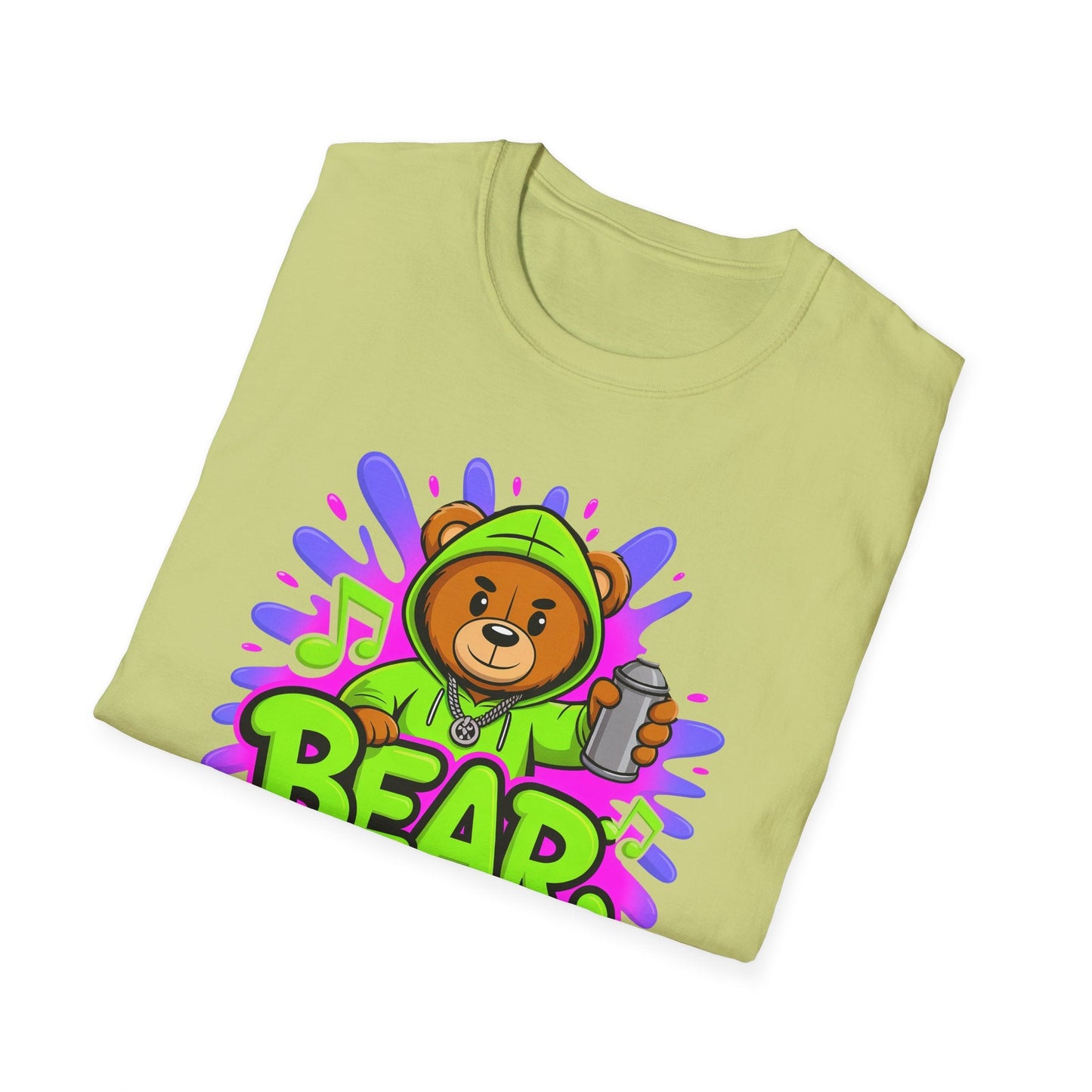 Cartoon Animation Shirt For Unisex Cotton Gildan Softstyle Tee With Funny Animals