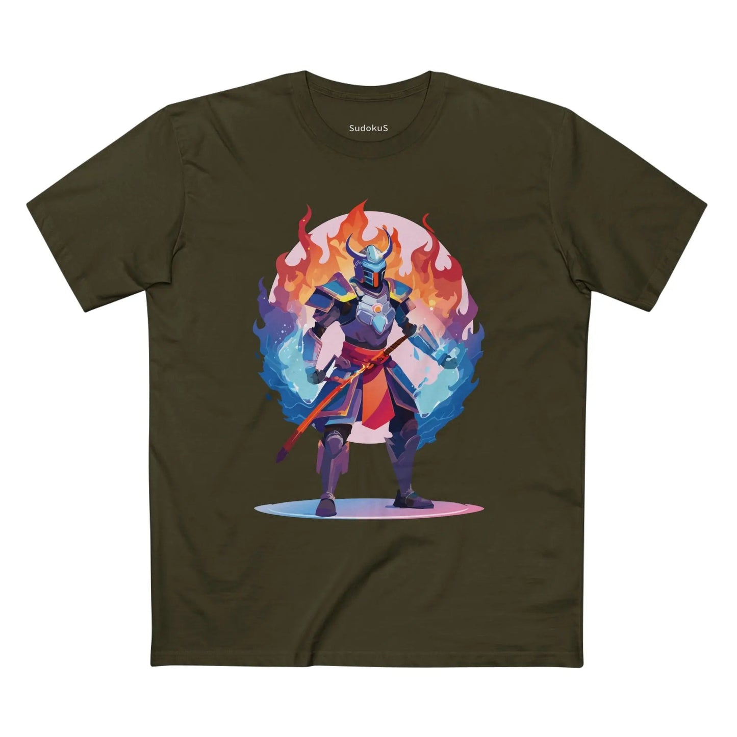 Samurai Graphic Unisex 100 Cotton Staple Tee 23