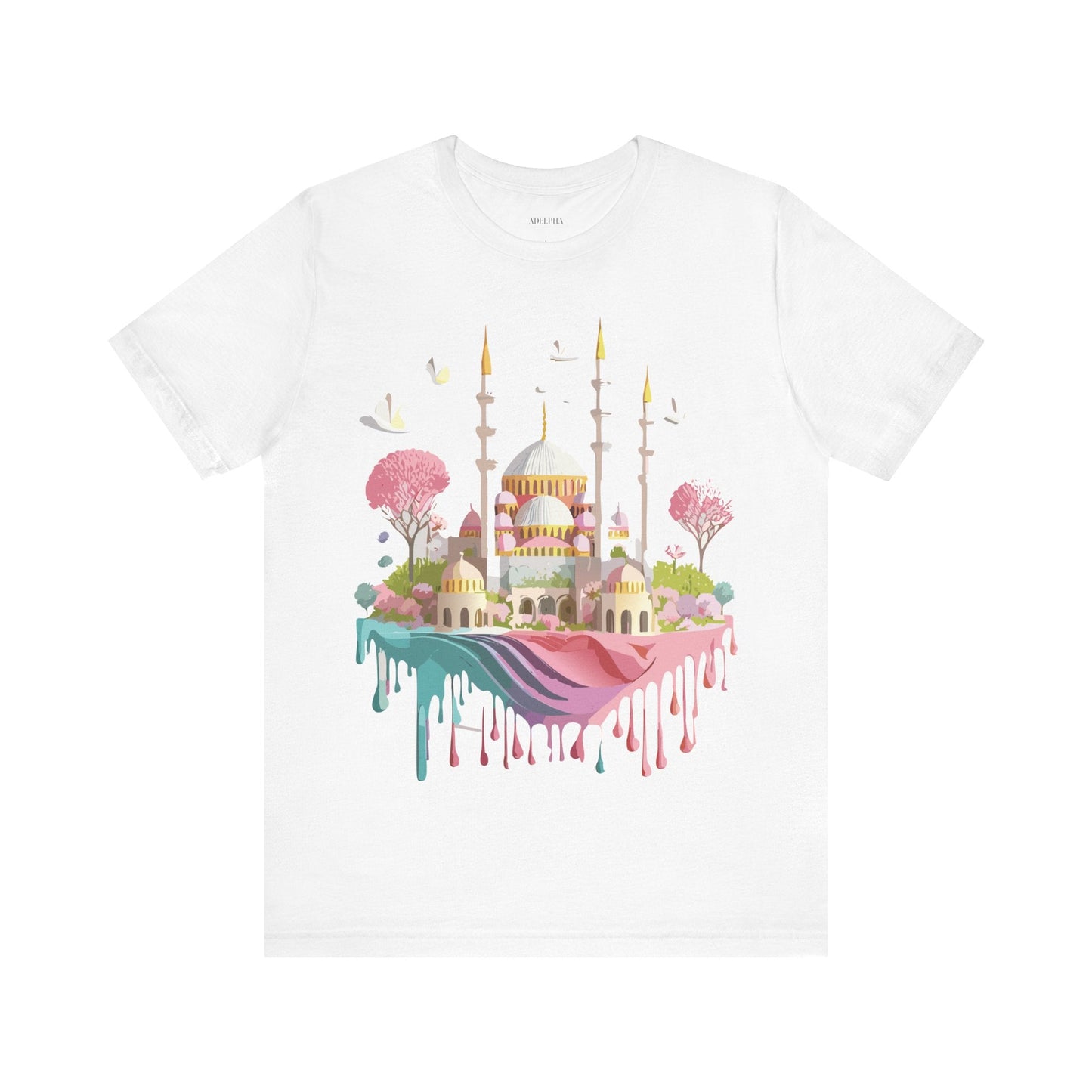 Istanbul Tourist Shirt Graphic Tee Unisex Jersey Short Sleeve Vintage Inspired Art Adelpha