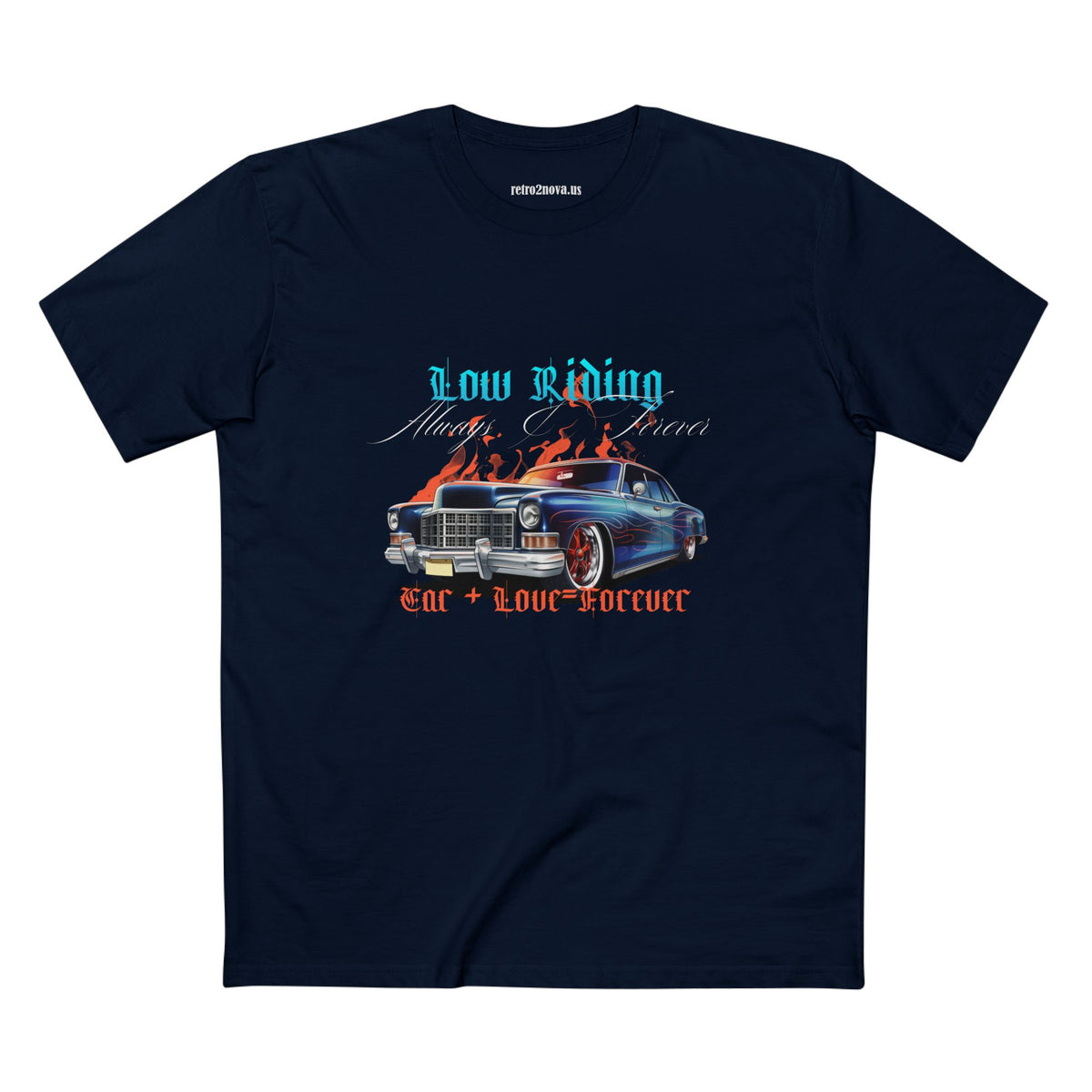 Retro Car Vintage Graphic Tee Staple Unisex 100 Cotton Tee Shirt - RC-28