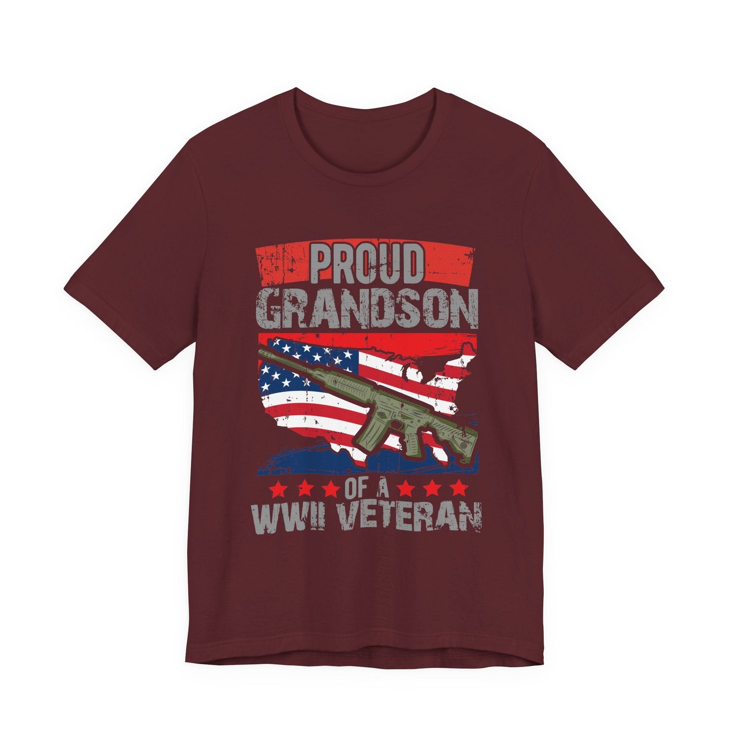 Army Veteran Patriotic Graphic Design Unisex Cotton T-Shirt v16