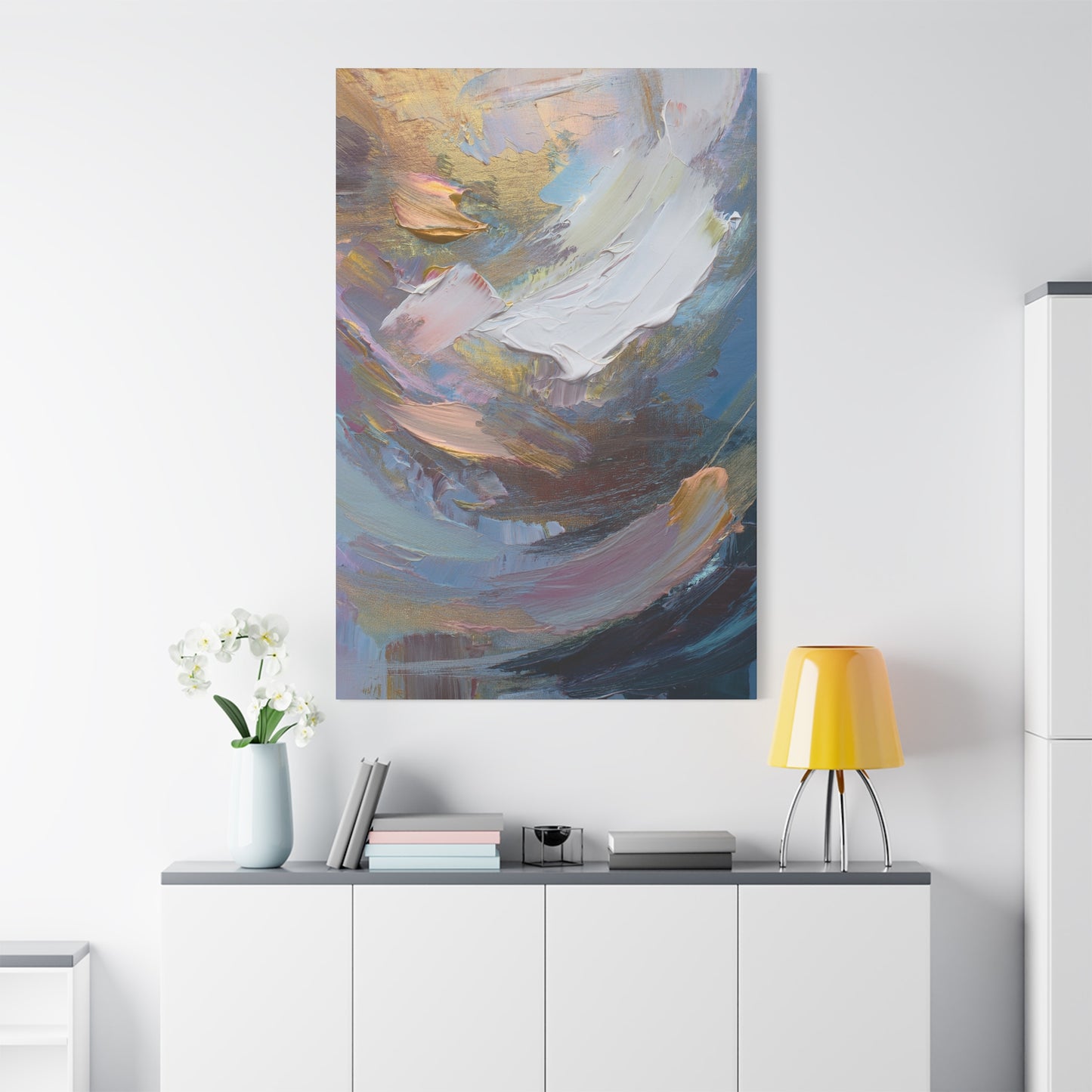Abstract Oil Painting Print Canvas 20x24,20x30,24x30 24x32,24x36,30x40 32x48,36x48,40x60 Pine-Wood Inner Frame ABS-85
