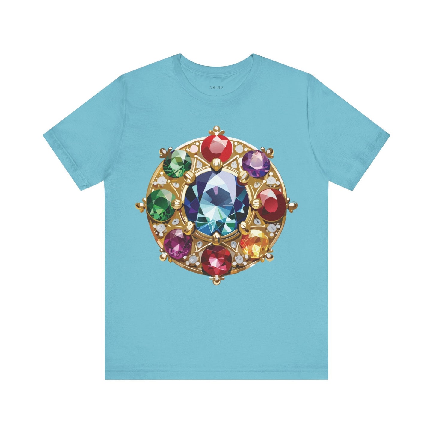Jewelry Graphic Unisex 100 Cotton Vintage Treasure Art T-Shirt 40