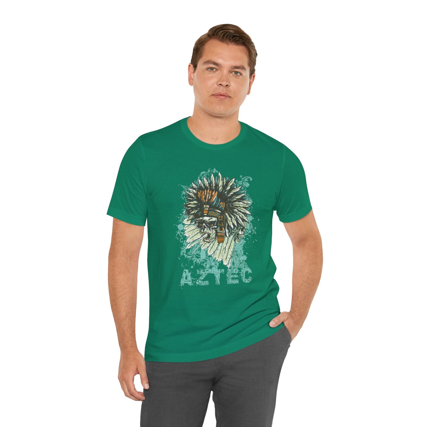 Skull Graphic Design Unisex Cotton Tee Shirt Art-14