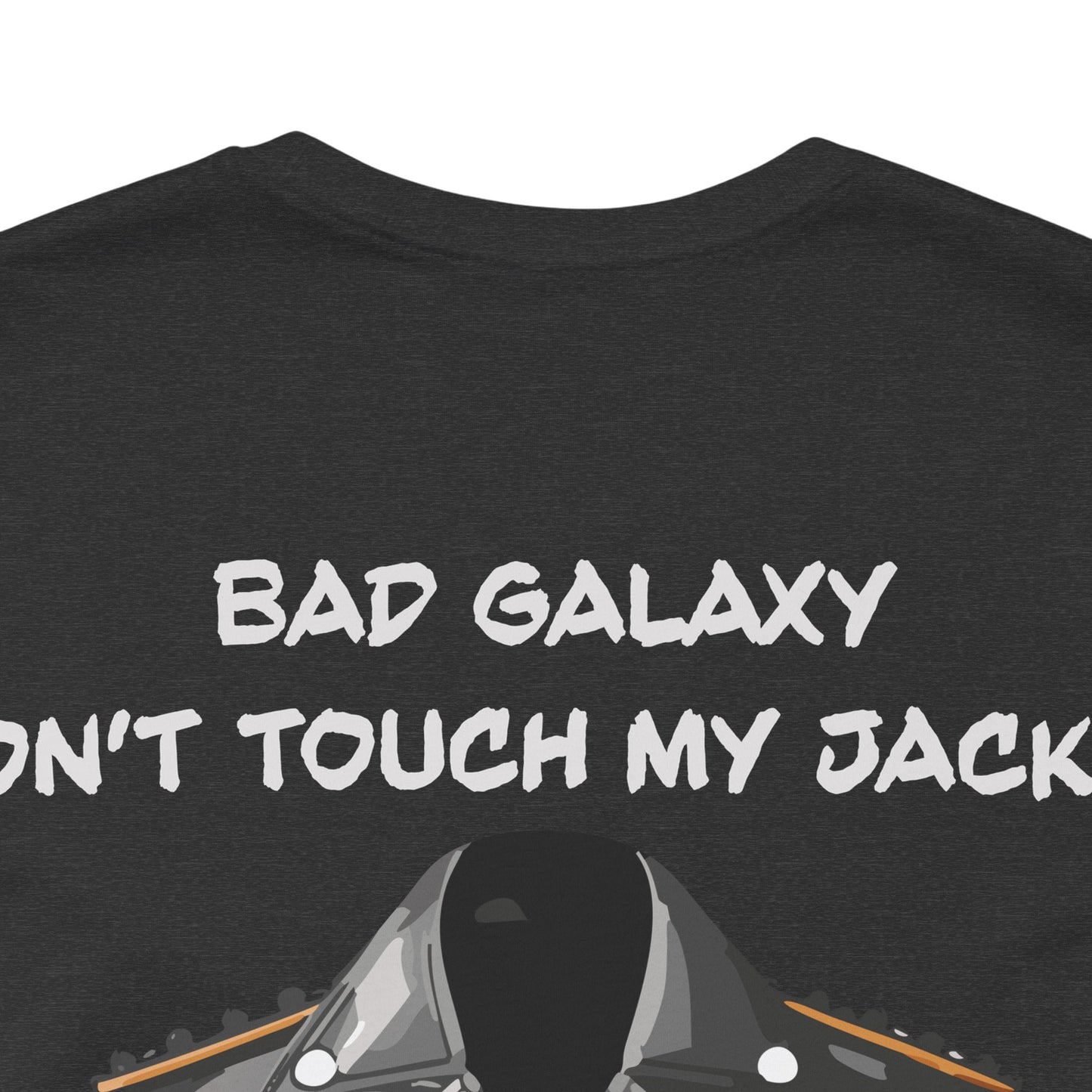 Punk Rock Tee Shirt 100 Percent Cotton Made To Order From Bad Galaxy Eco Friendly Inks USA