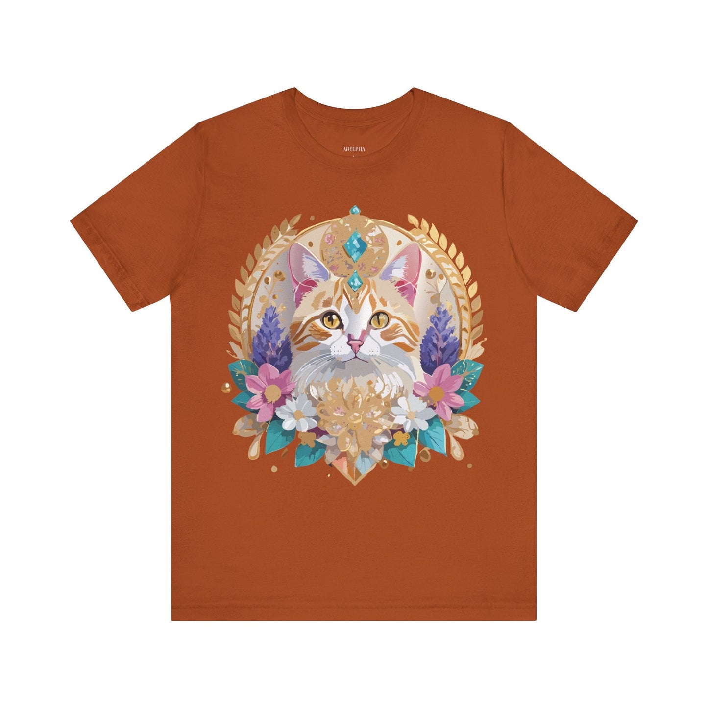 Medallion Graphic Unisex 100 Cotton Vintage Animal Medal Artwork Tee 10