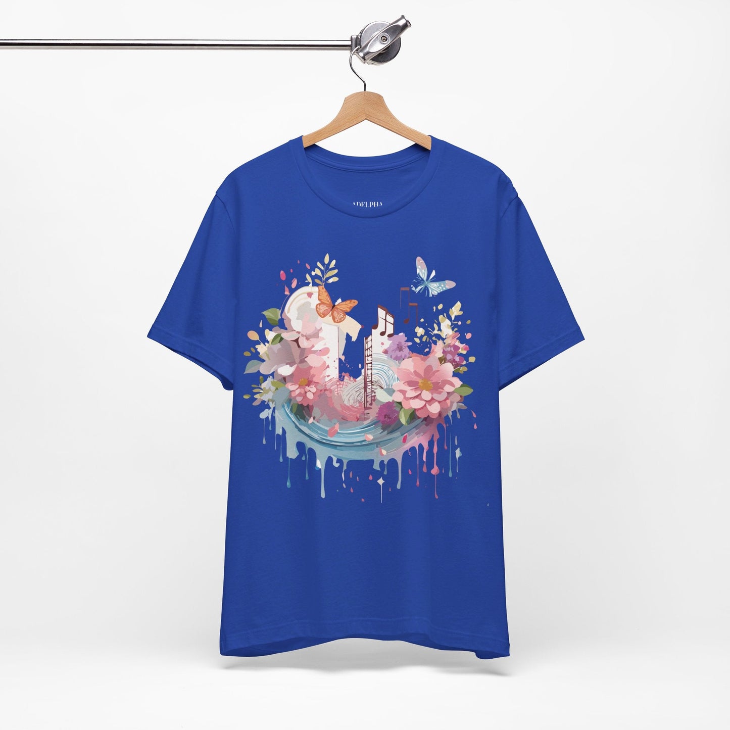 Adelpha Vintage Inspired Graphic T Shirt Unisex Short Sleeve Art Tee Premium Quality