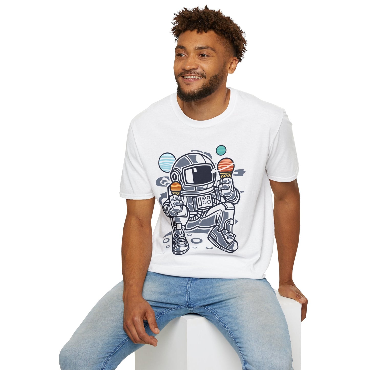 Cartoon T Shirt Animation T Shirt Funny Tee For Unisex Softstyle Gildan 64000 Graphic Design