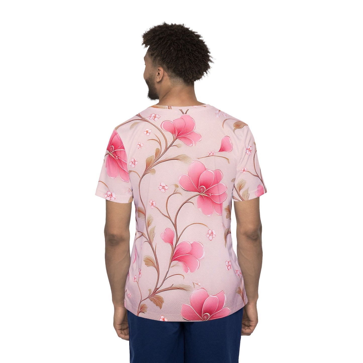 Unisex Floral Shirt, Floral Tee Shirt, Floral T-Shirt, T Shirt with Flowers 17