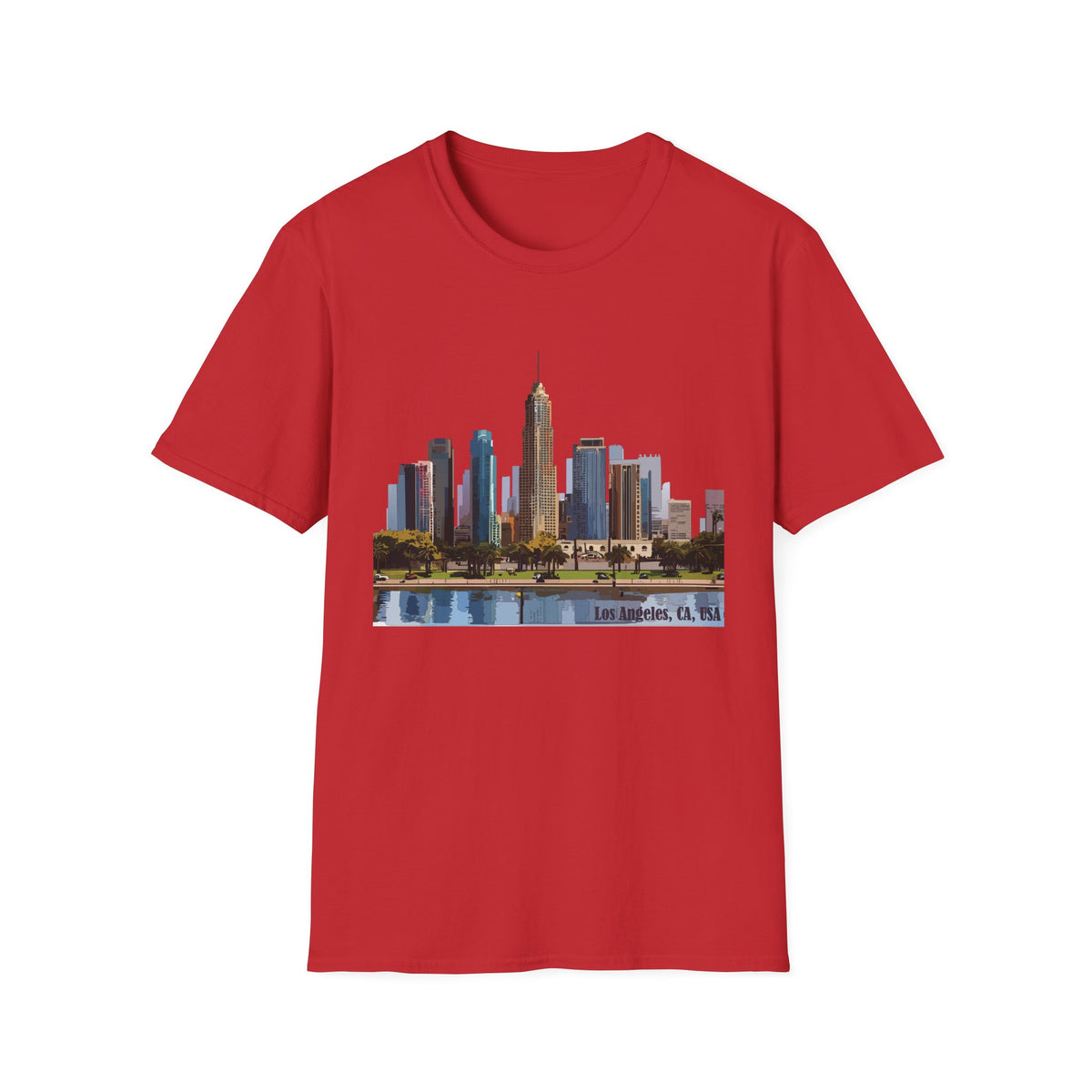 Los Angeles City Skyline T-Shirt | Urban Cityscape Tee