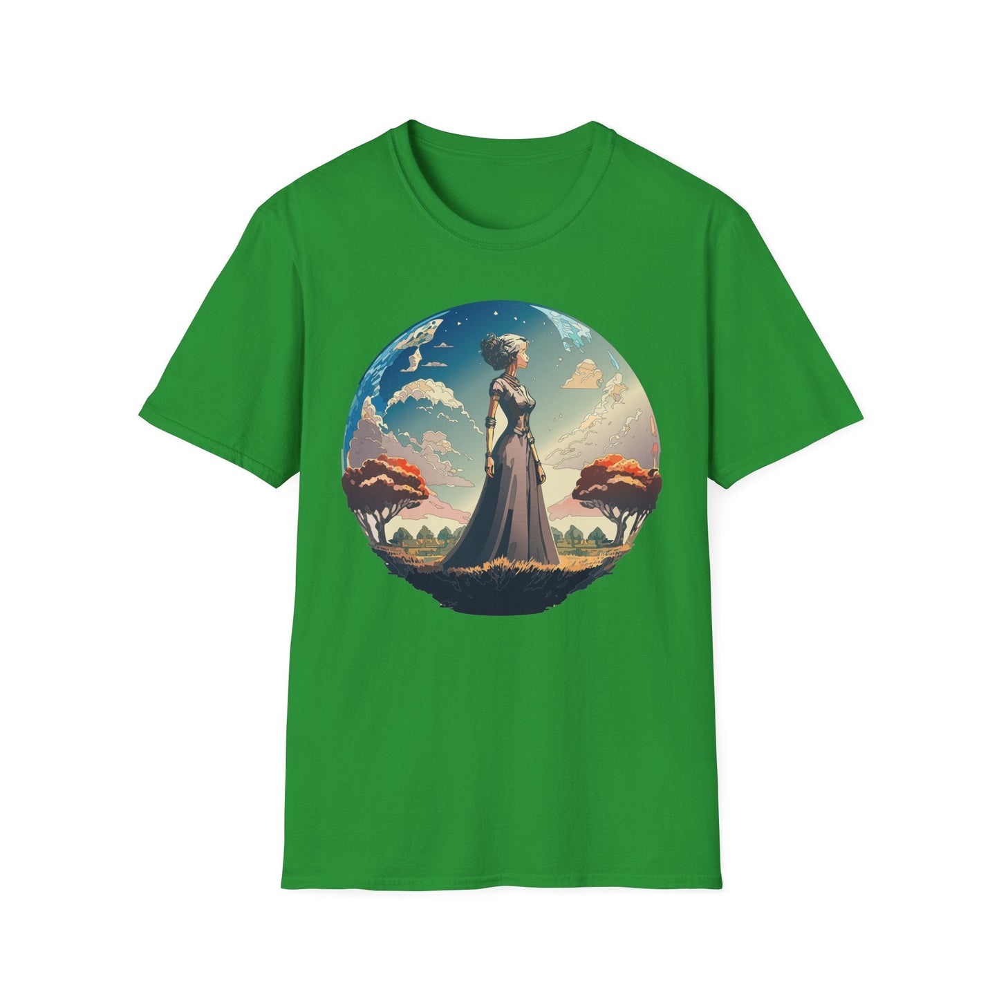 Womens Graphic T Shirt Art Design Tee Gildan Softstyle 64000 Unisex Cotton Short Sleeve